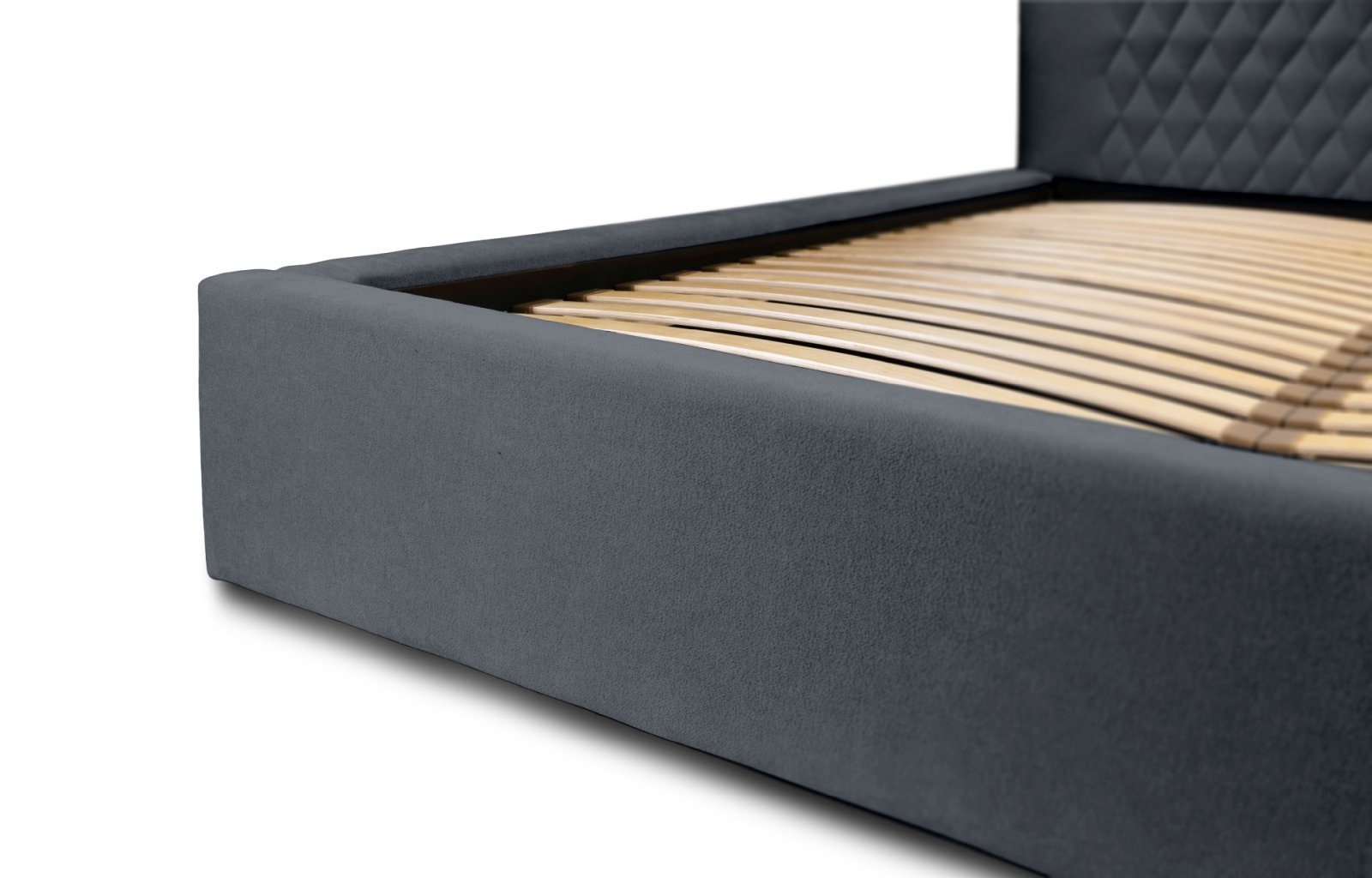 Polsterbett Orio Chenille 160x200 mit Metallrahmen Ditra-New 11