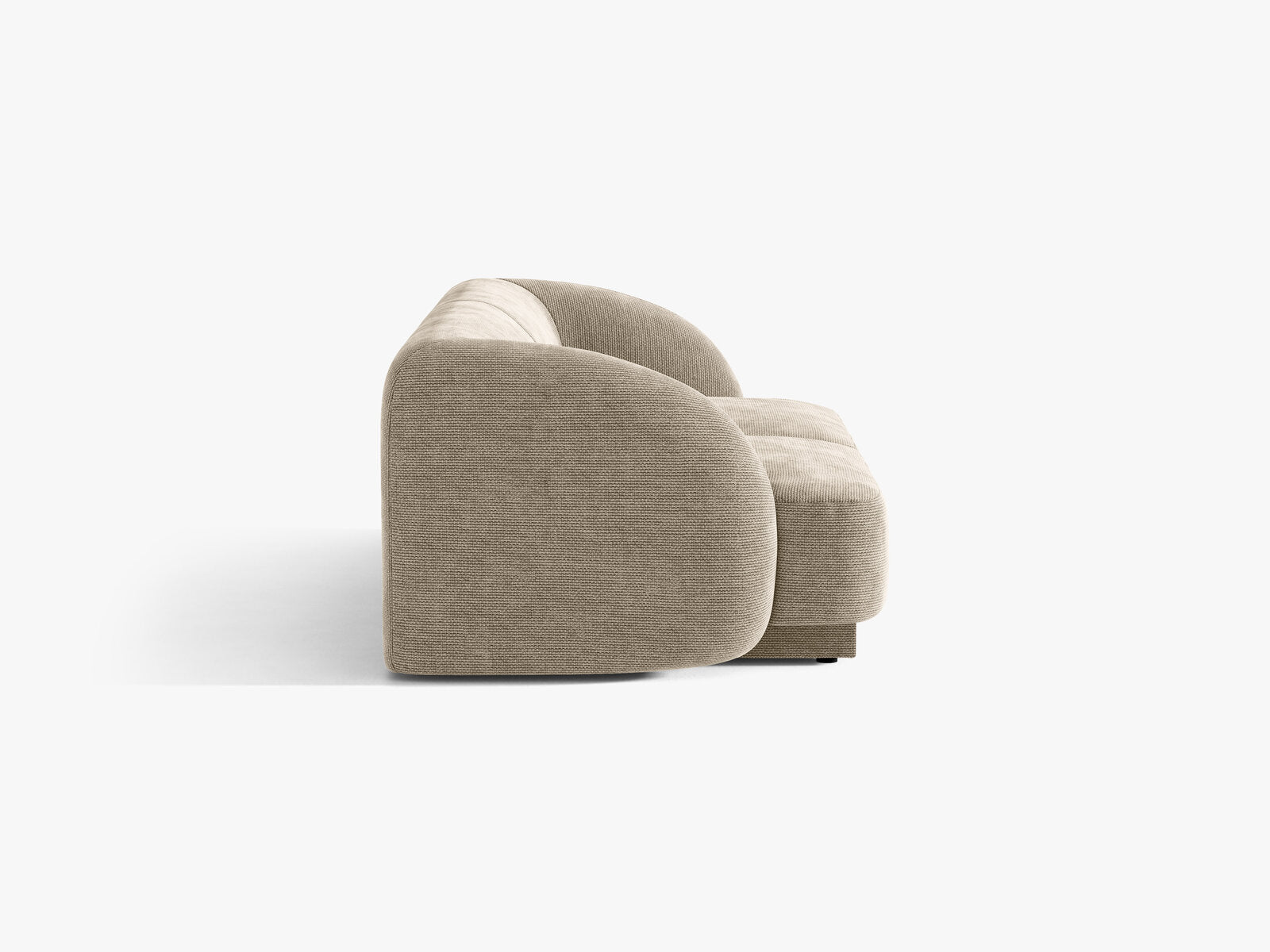 Micadoni Sofa Miley 2-Sitzer Chenille Haga Beige