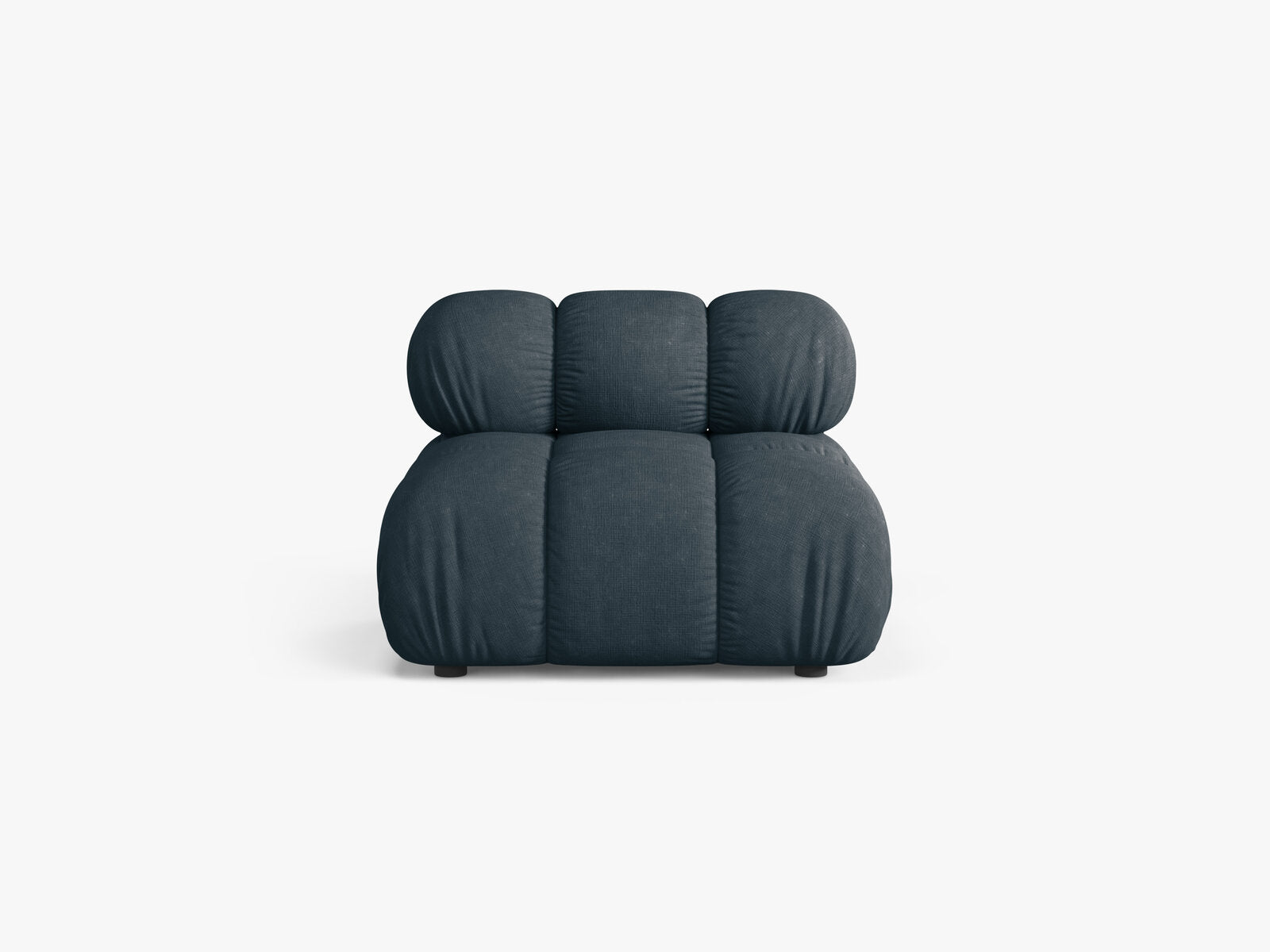 Micadoni Armloses Modul Bellis Strukturierter Stoff Liberty Dunkel Petrol