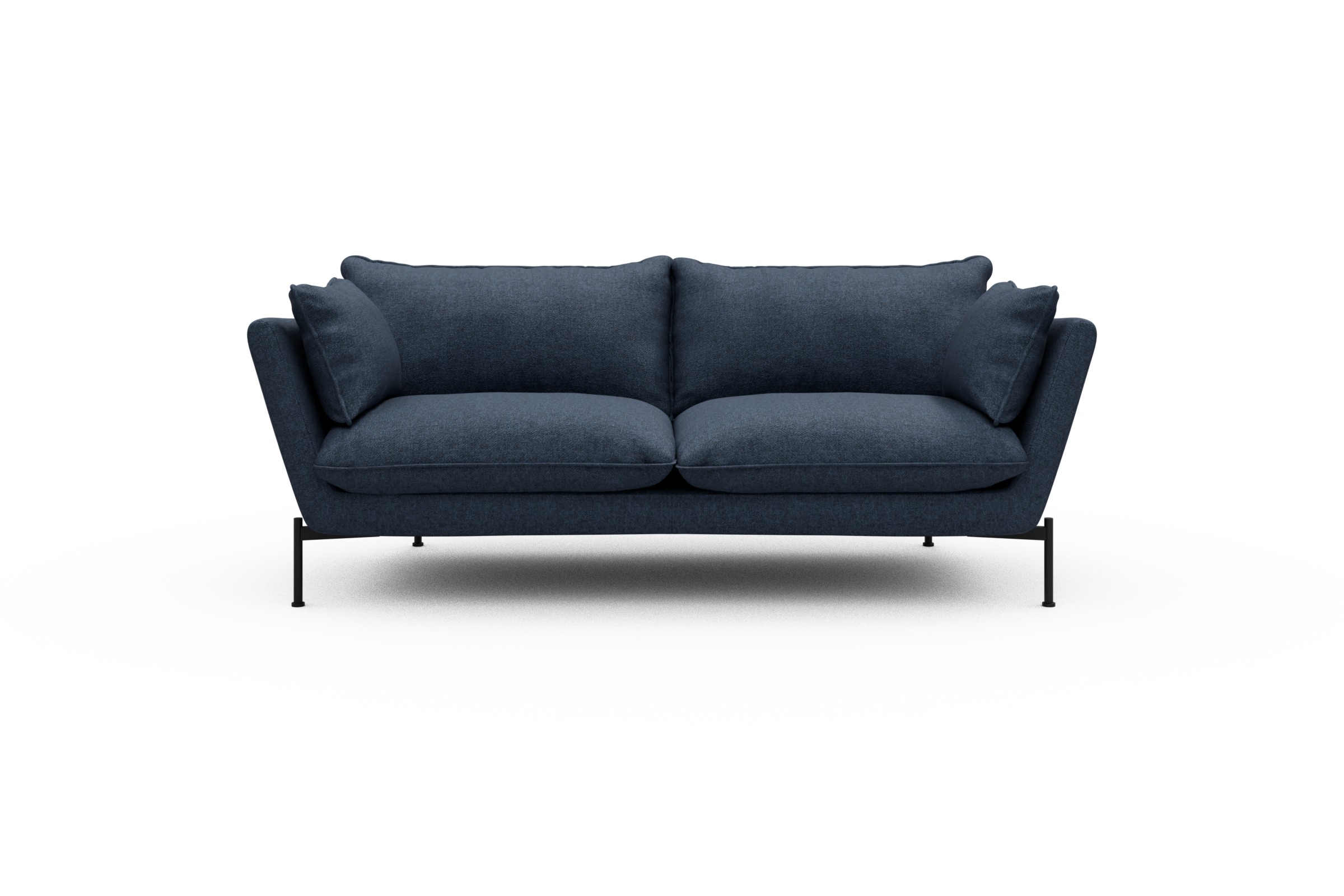 Skandi Home Sofa Anton PREMIUM 2-Sitzer Sama-Deep-Blue moebelfaktor