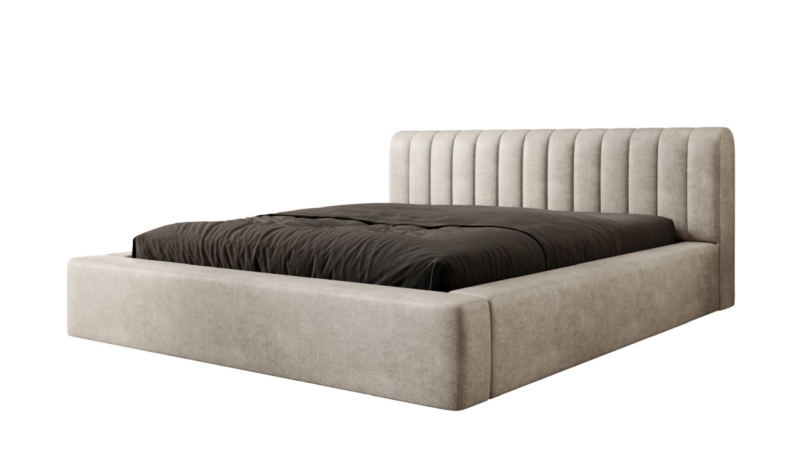 Polsterbett FAROA Macau 180 mit Metallrahmen Macau Pearl moebelfaktor