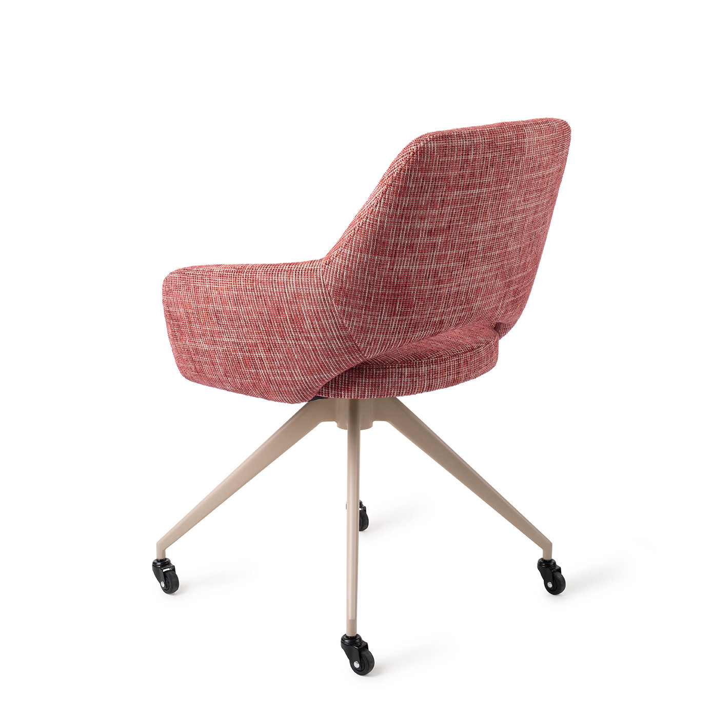 Jesper Home Esszimmerstuhl Yanai Berry Bars Glide Beige