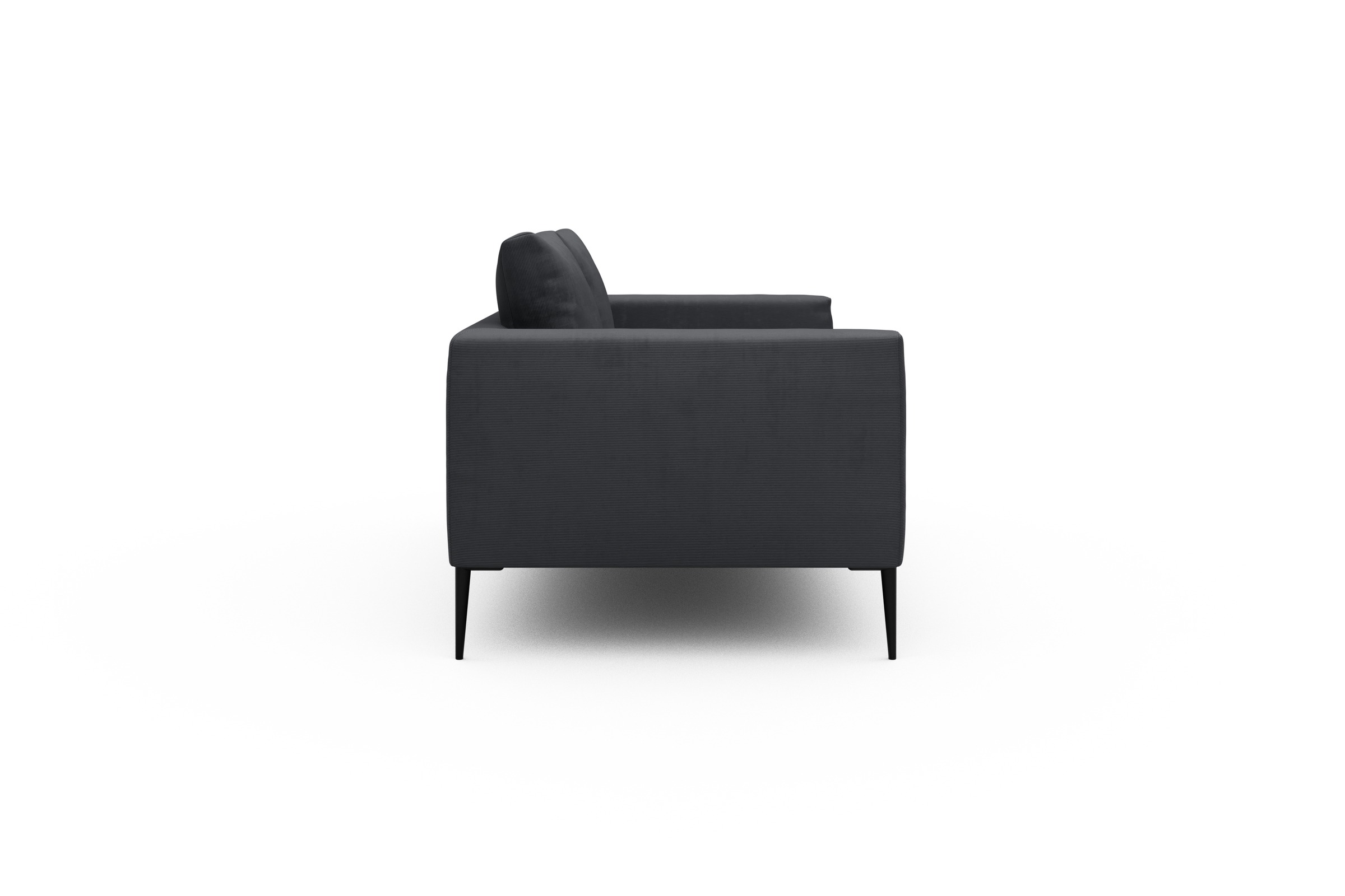 Sofa Paul 2-Sitzer Cordufine-Slate-Grey