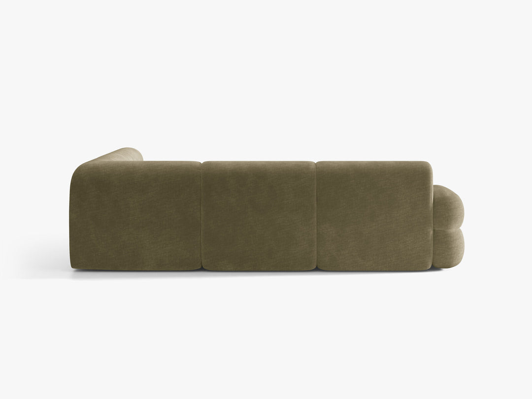 Micadoni Neo Modulares symmetrisches Ecksofa Chenille Golden Hellolive