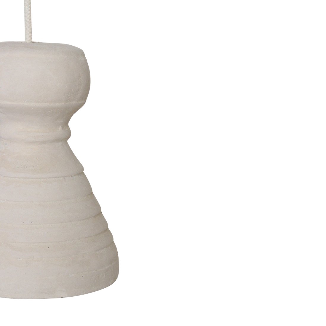 Raw Materials Chalk Pendelleuchte Kanoi