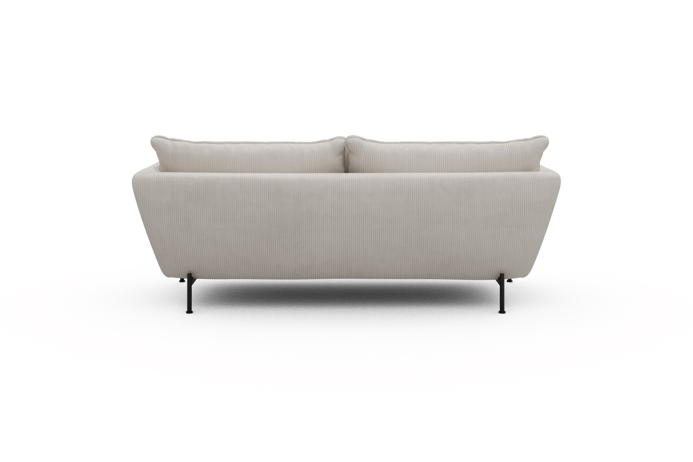 Sofa Anton PREMIUM 2-Sitzer Corduroy-Ivory