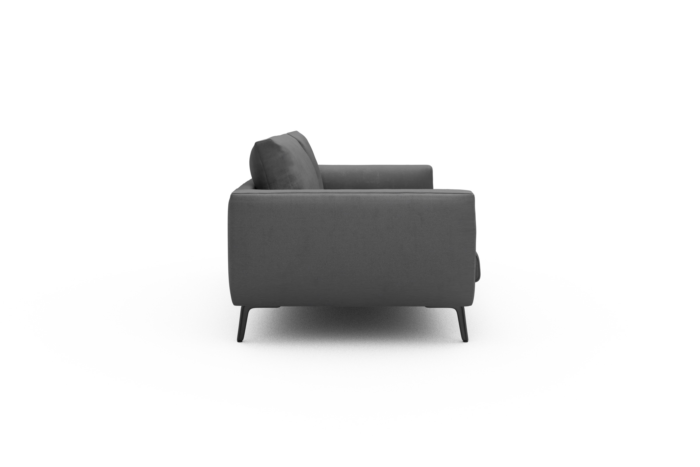 Sofa Karl 2-5-Sitzer Cordufine-Grey