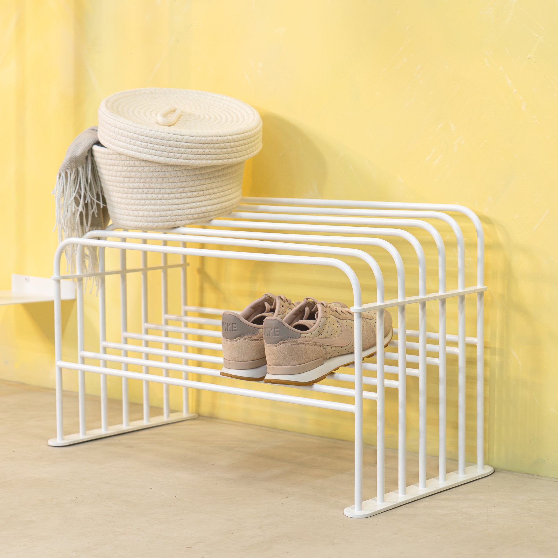 Spinder Design Schuhregal Grid 70 Weiß
