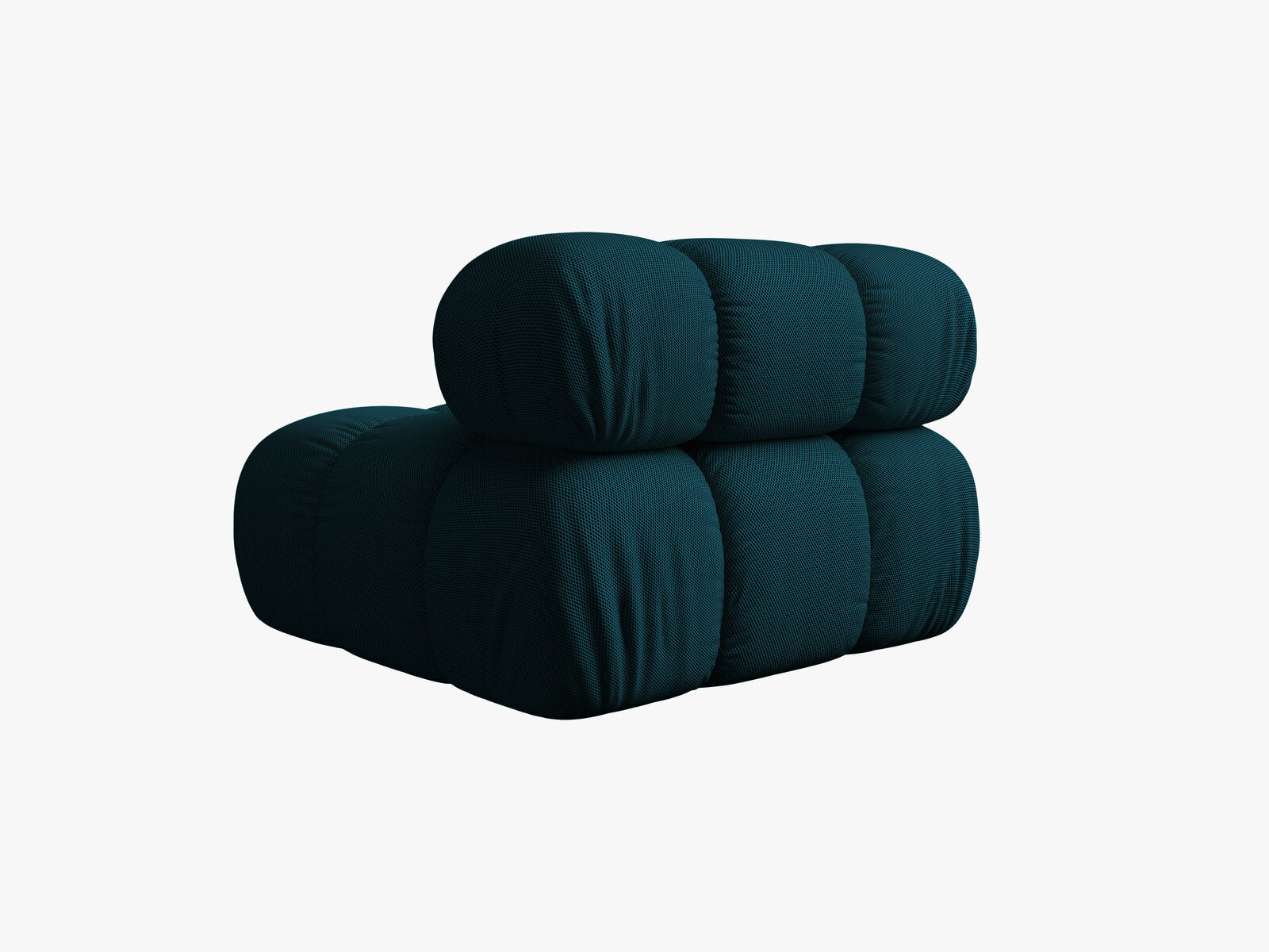 Micadoni Armloses Modul Bellis 3D-Stoff Sonic Marineblau