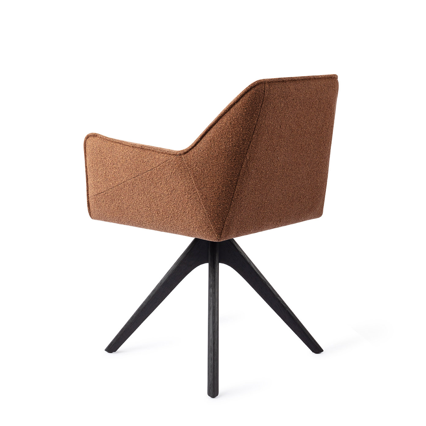 Jesper Home Esszimmerstuhl Tome Cinnamon Bun Revolve Eiche Schwarz