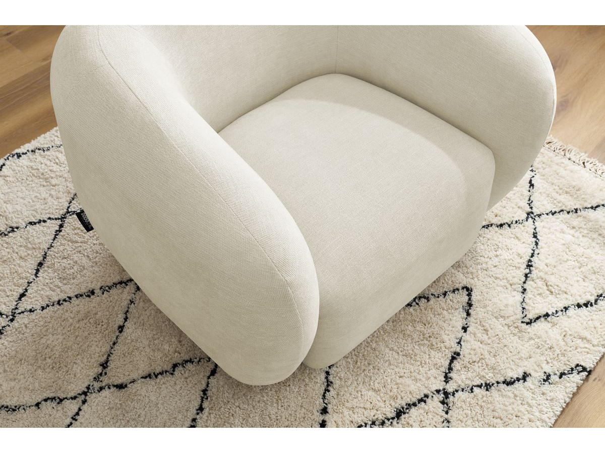 Bobochic Celine Sessel Stoff Beige