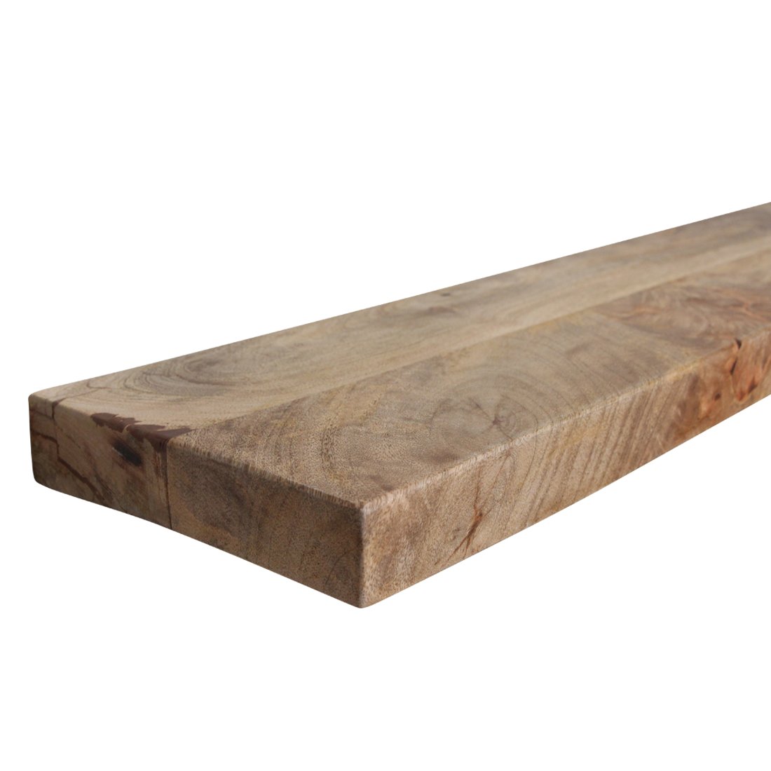 Raw Materials Wandregal Mangoholz schwebend