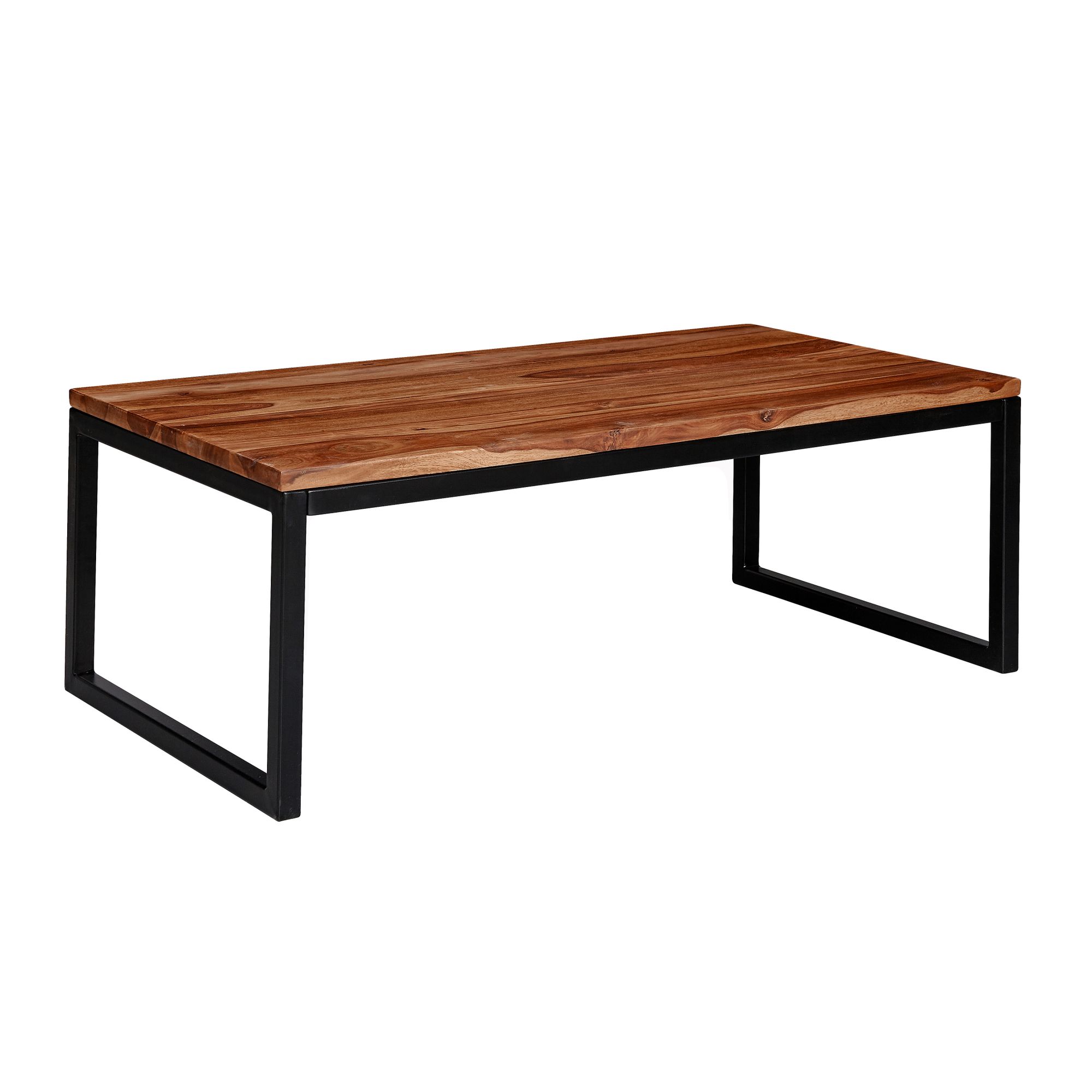 Couchtisch Vipperod Sheesham Massivholz Braun 110 × 60 × 40 cm