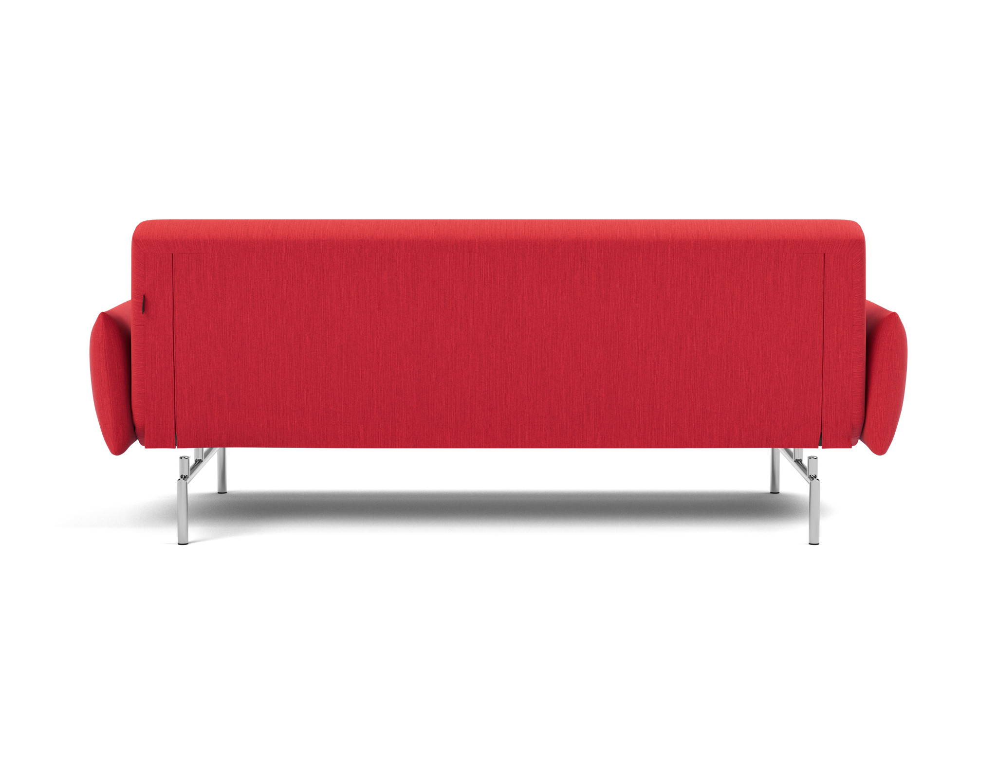 Schlafsofa Jillis mit Armlehnen Flachgewebe Elegance 511-Red