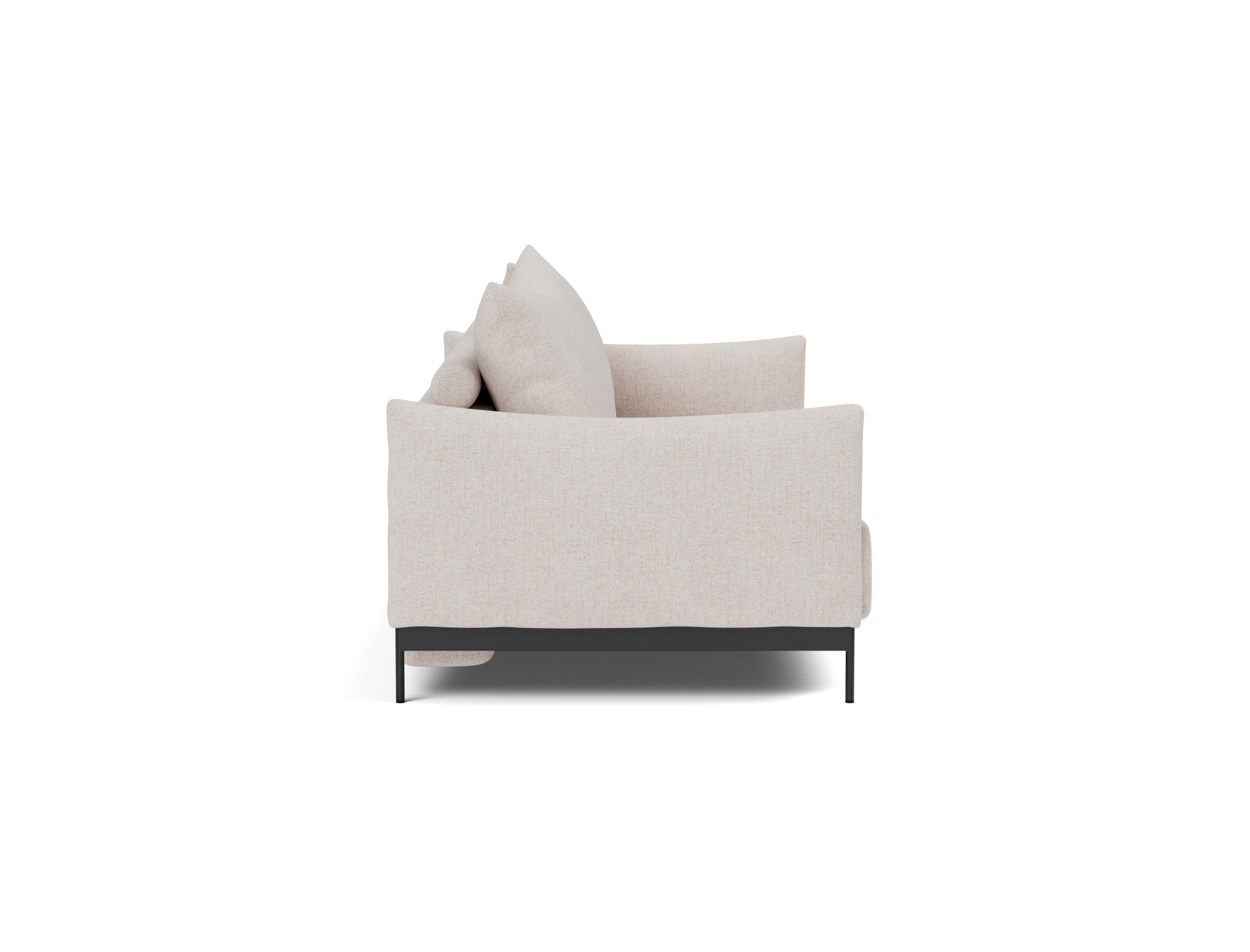 Schlafsofa Malloy Strukturierter Stoff Weda 300-Weda-Sand