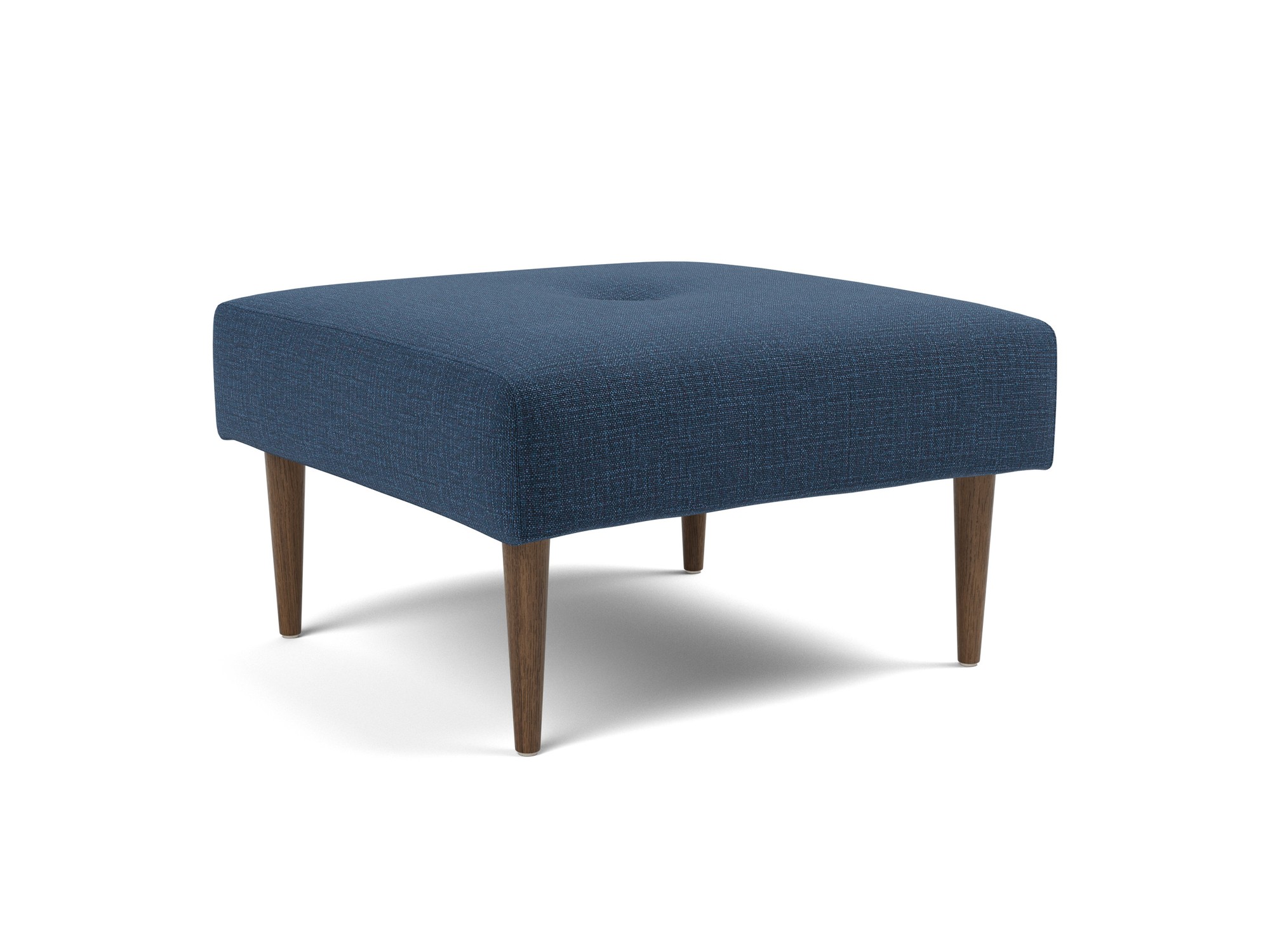 Hocker Recast Chenille Esina 414-Indigo-Blue