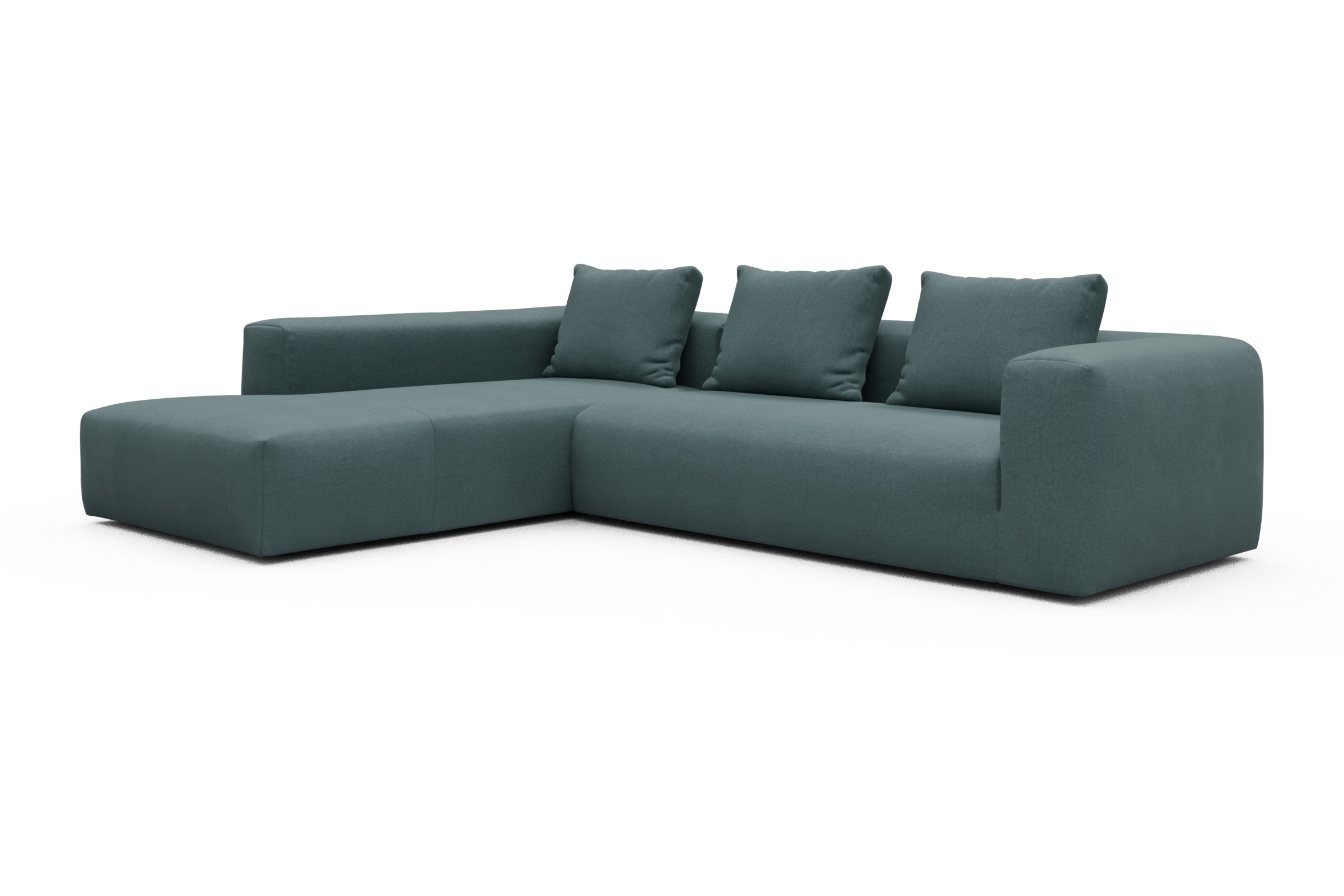 Ecksofa Fred Relax-Ecke links mit 2,5-Sitzer Satya-Niagara