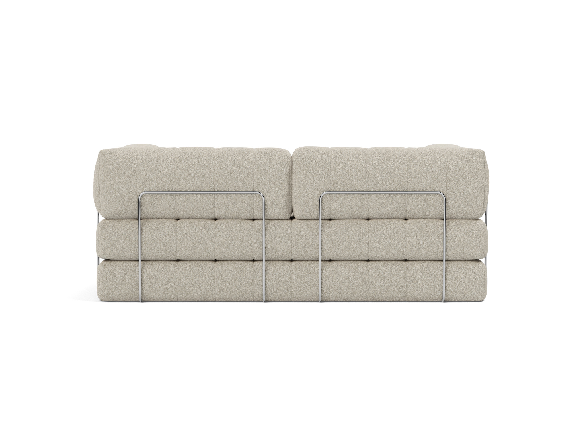 Schlafsofa CozyPad mit Armlehnen Boucle Skandi 539-Beige