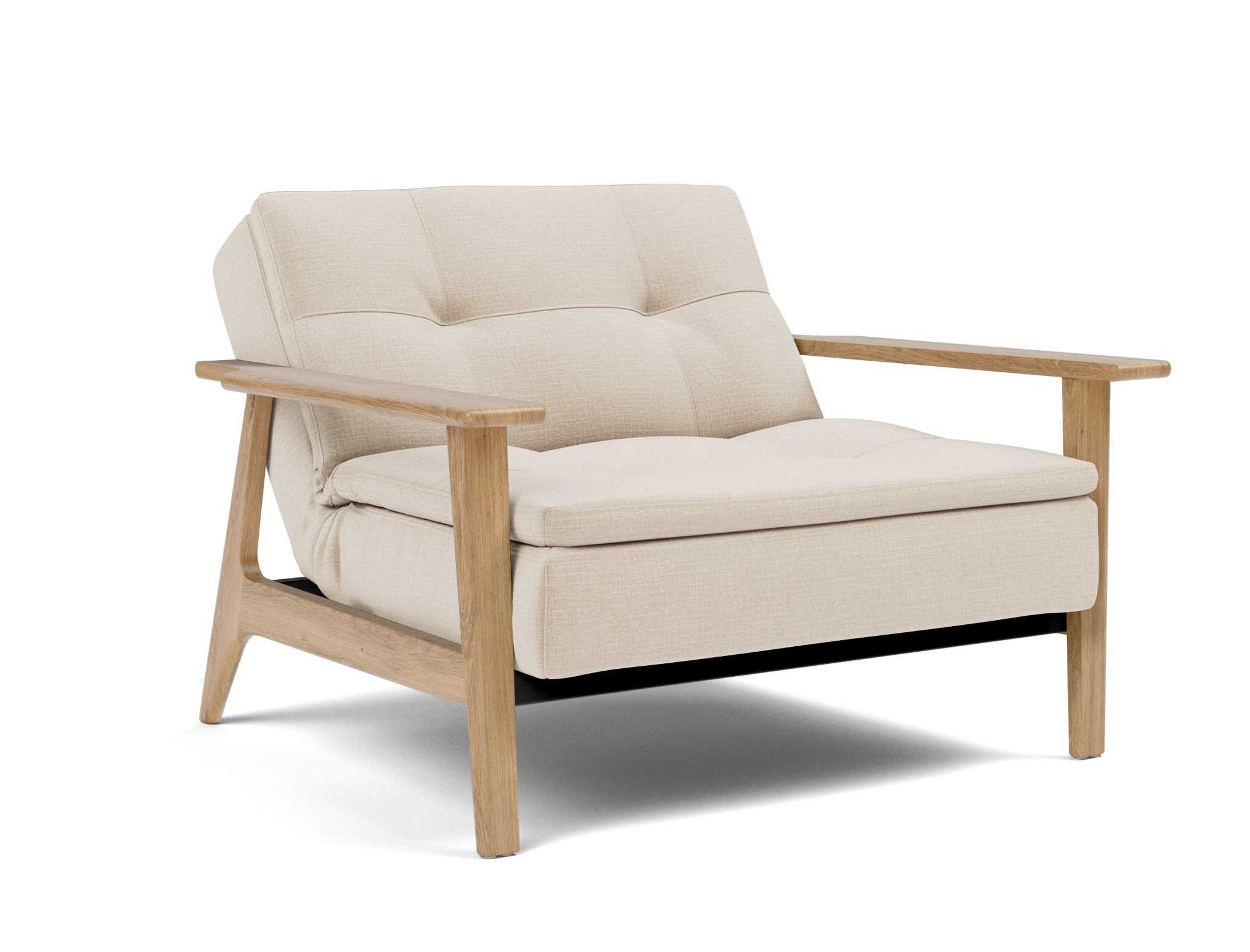Sessel Dublexo Frej Chenille Esina 410-Almond-Beige
