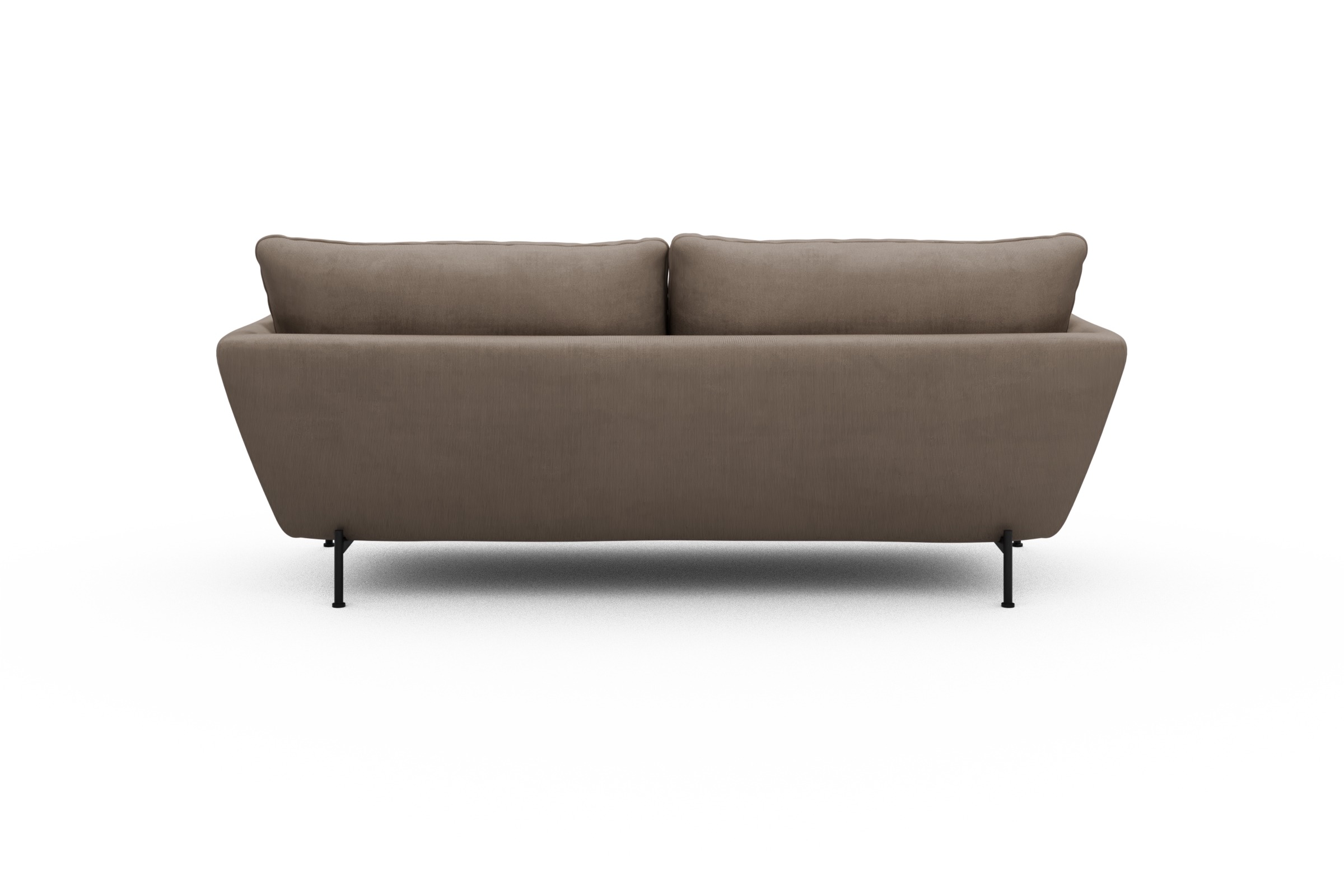Sofa Anton 3-Sitzer Cordufine-Beige