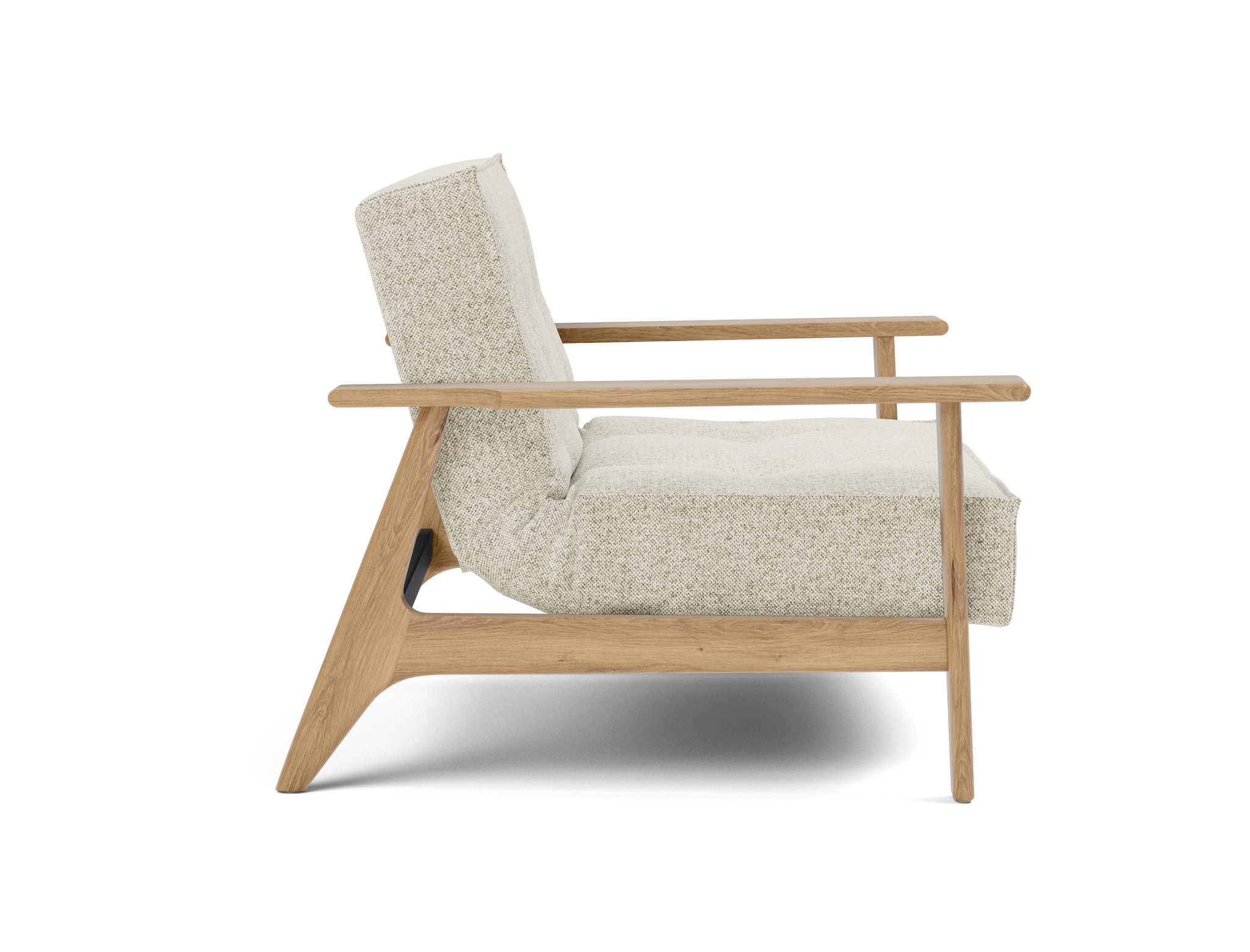 Sessel Splitback Frej Strukturierter Stoff Taura 357-Off-White