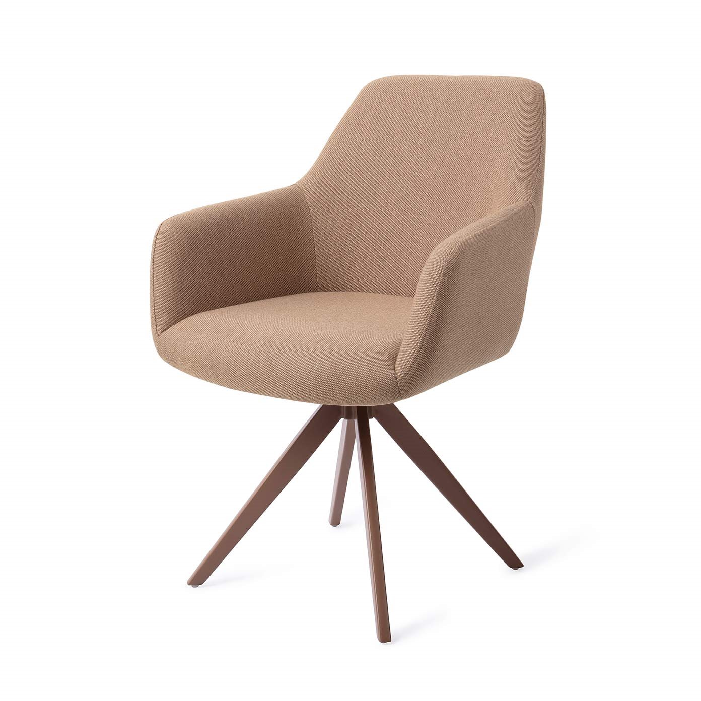 Jesper Home Esszimmerstuhl Hiroo Whisper-Wheat Turn Braun