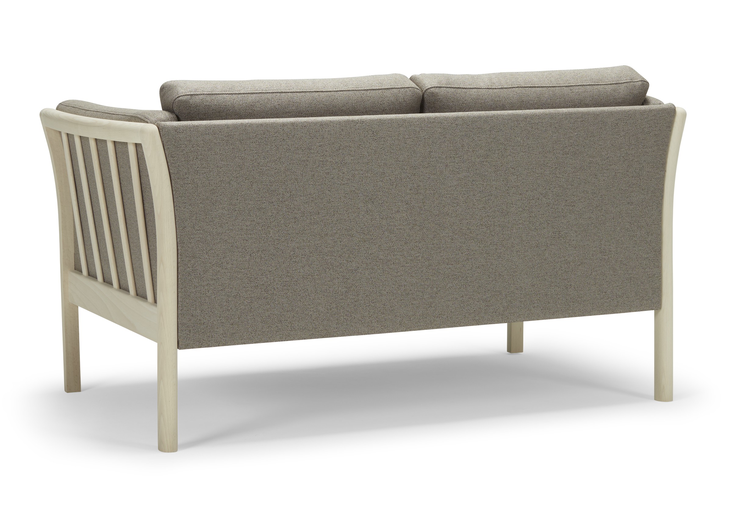Sofa Nils 2-Sitzer Strukturierter Stoff Denari 486-Warm-Grey