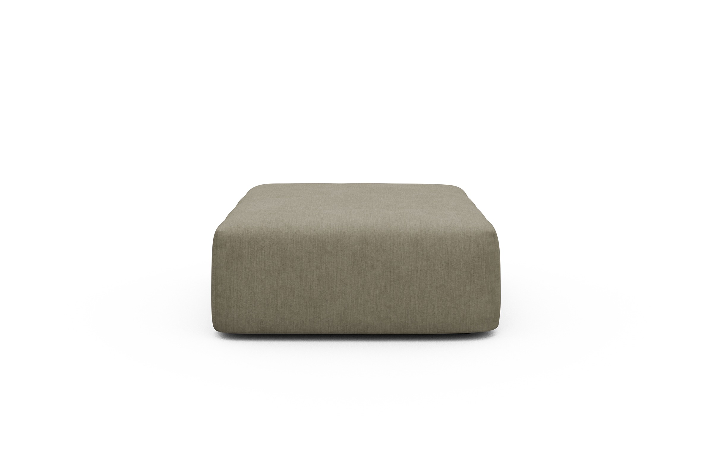Sitzhocker Hugo Ottomane Vivus-Dusty-Sand