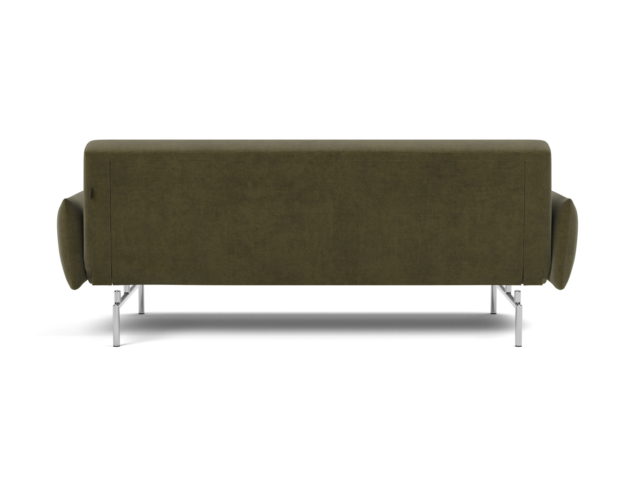 Schlafsofa Jillis mit Armlehnen Kord Cordufine 316-Pine-Green