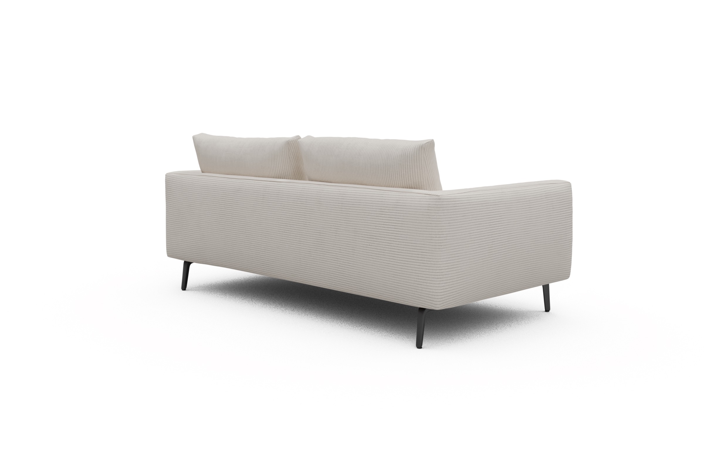 Sofa Karl 2-5-Sitzer Corduroy-Ivory