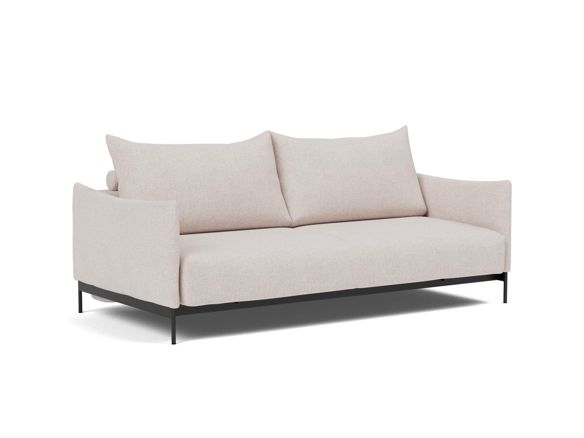 Schlafsofa Malloy Strukturierter Stoff Weda 300-Weda-Sand