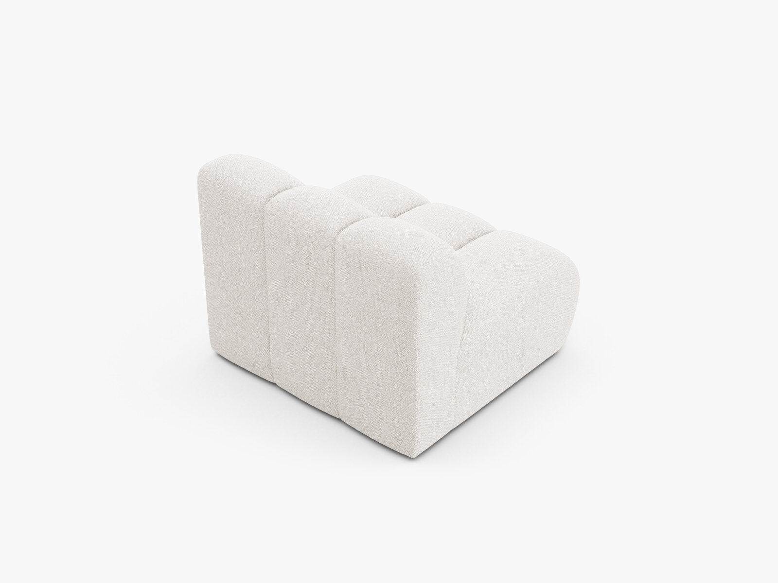 Micadoni Armloses Modul Lupine Boucle Baloo Weiß