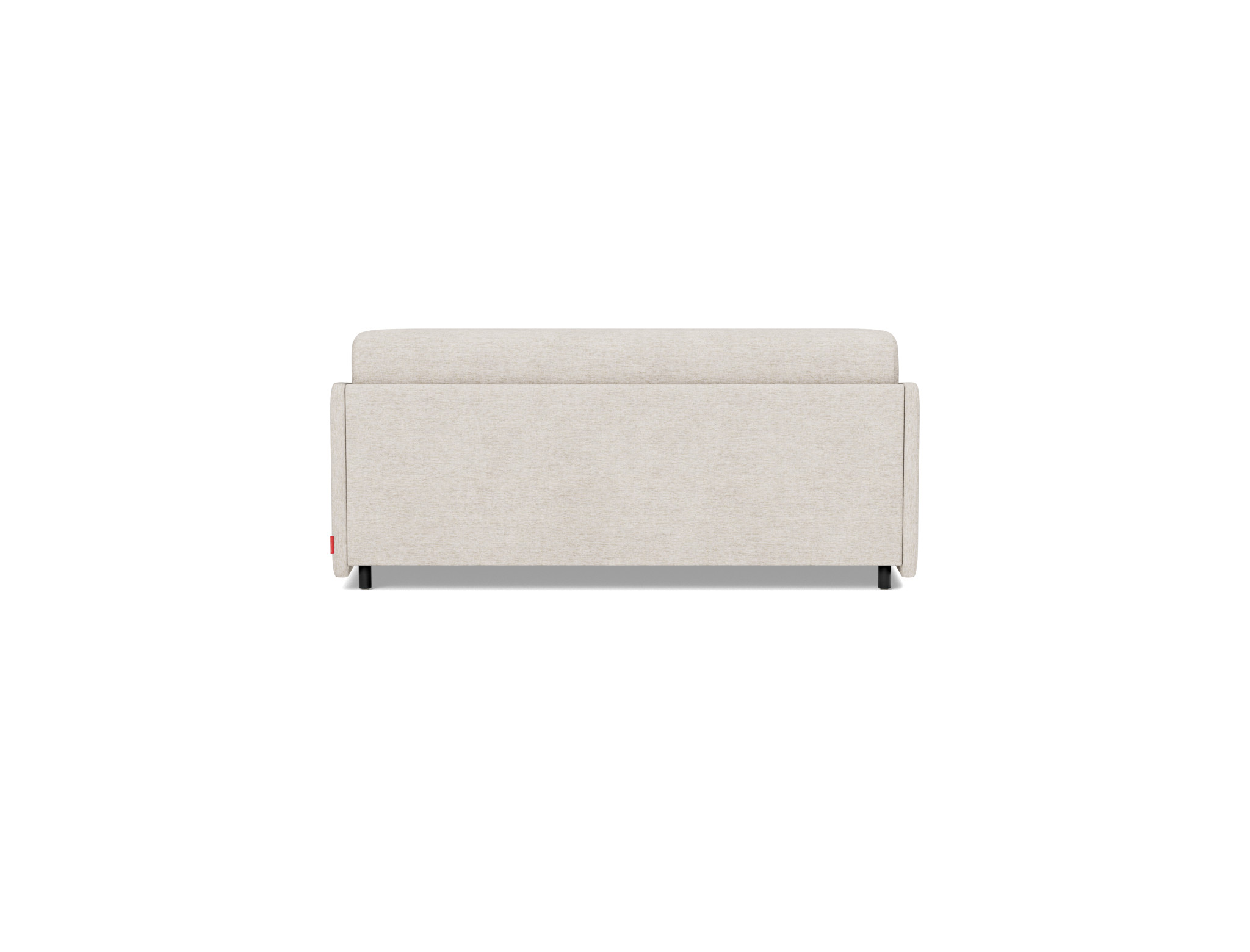 Schlafsofa Eivor mit Taschenfederkernmatratze 140 Chenille Yuveno 470-Natural