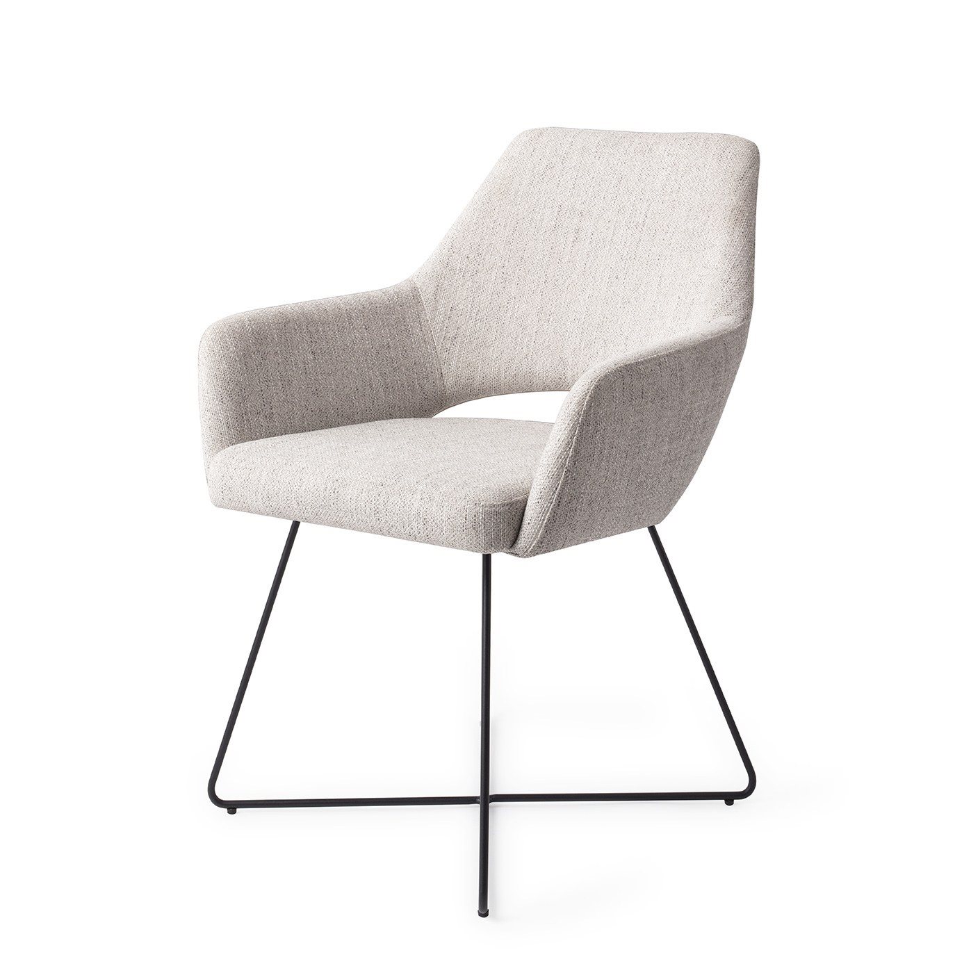 Jesper Home Esszimmerstuhl Yanai Pigeon Cross Schwarz