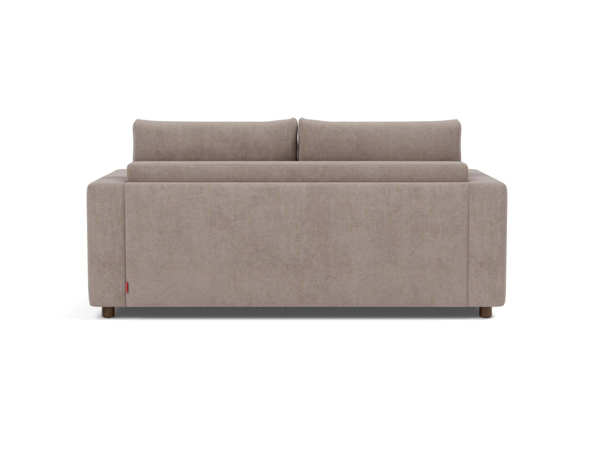 Schlafsofa Neah mit Standard-Armlehnen 160 Kord Cordufine 318-Beige