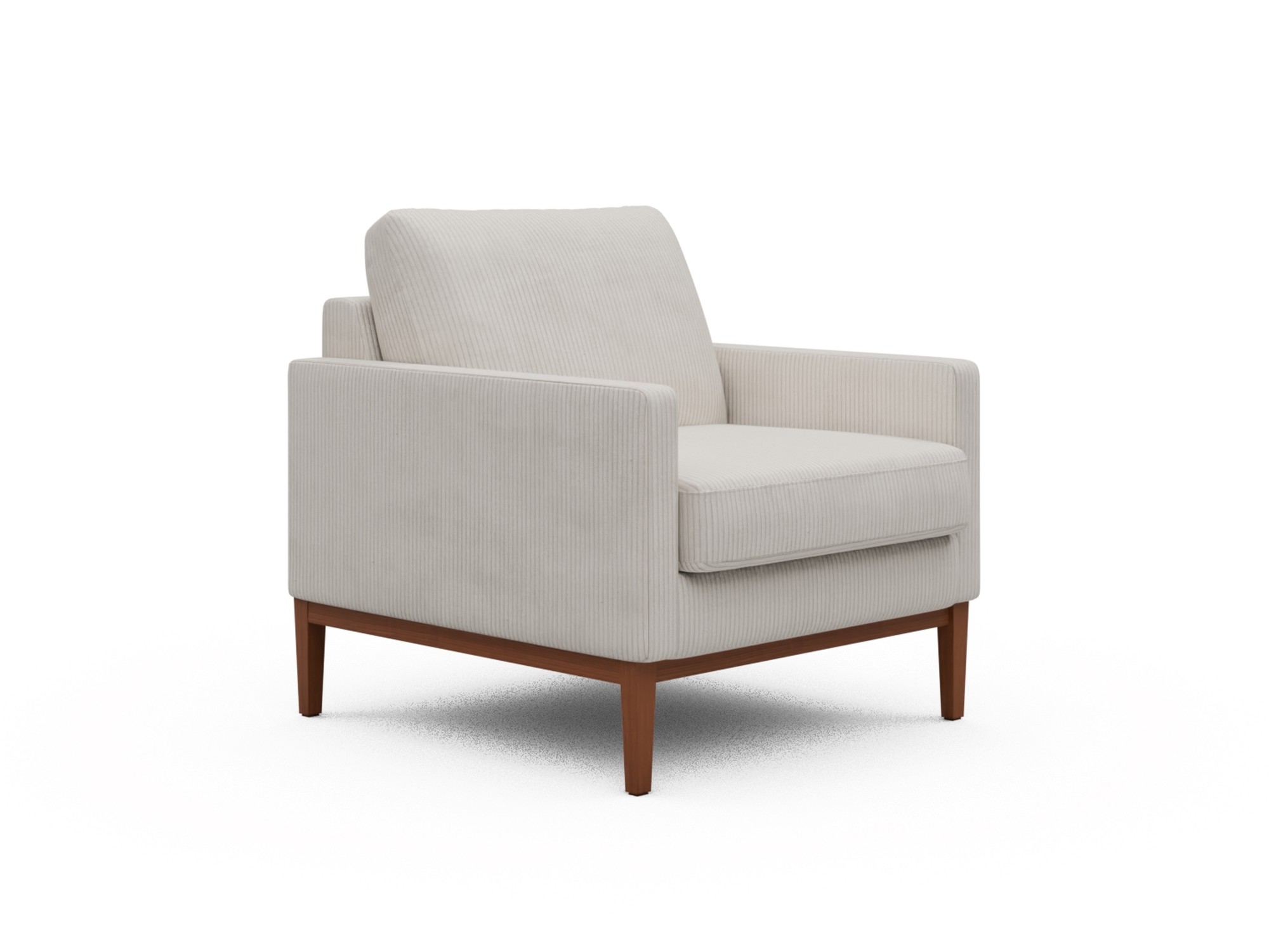 Skandi Home Sessel Bodo Corduroy-Ivory moebelfaktor