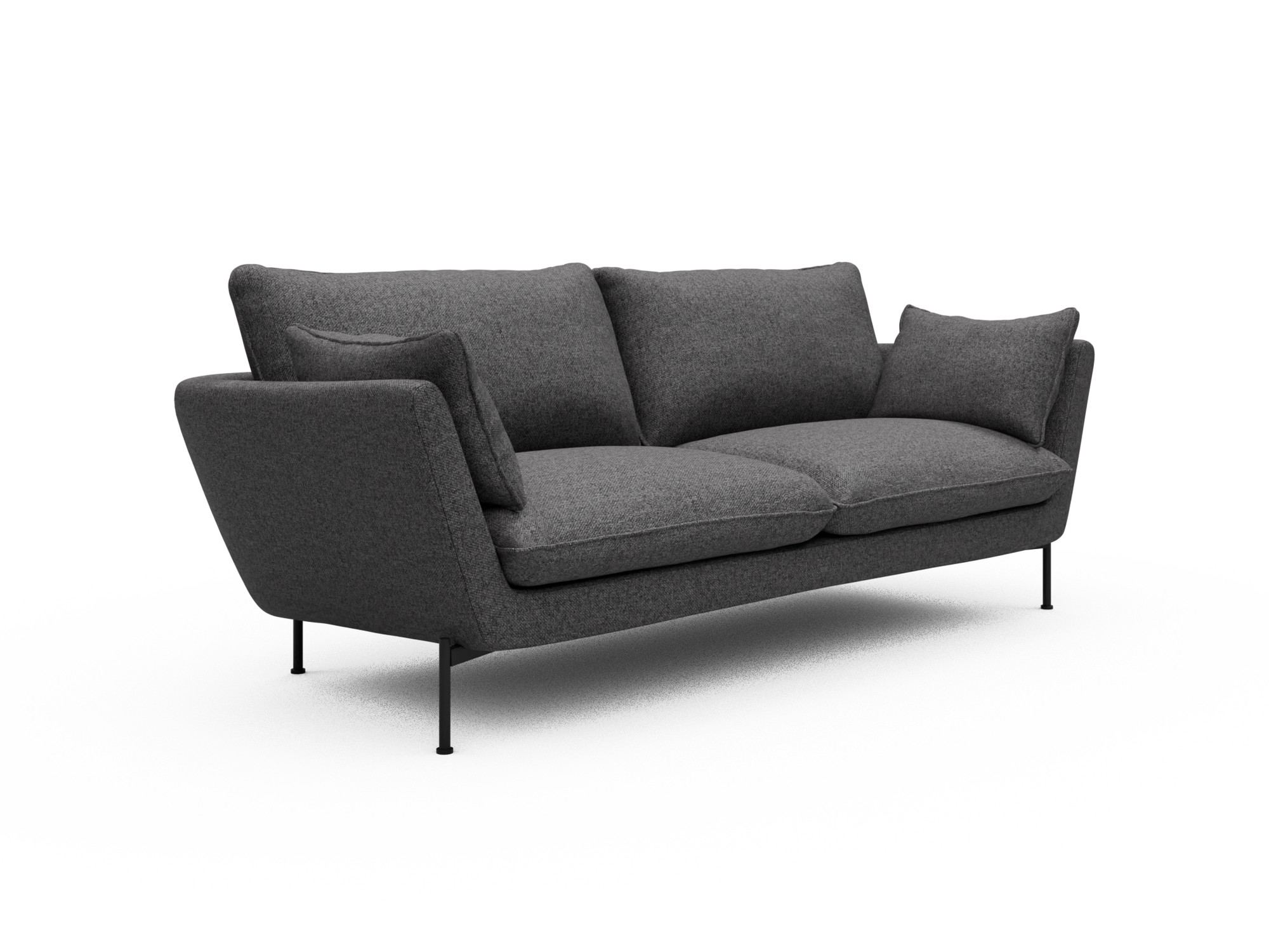 Skandi Home Sofa Anton 3-Sitzer Sama-Antracite moebelfaktor