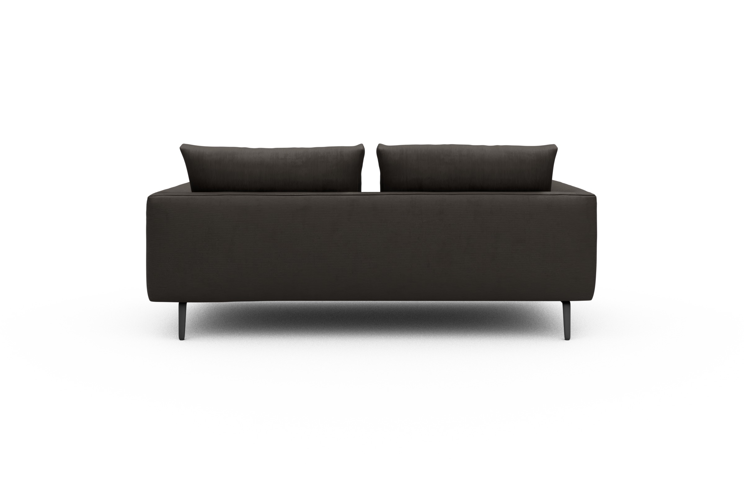 Sofa Karl 2-5-Sitzer Cordufine-Taupe