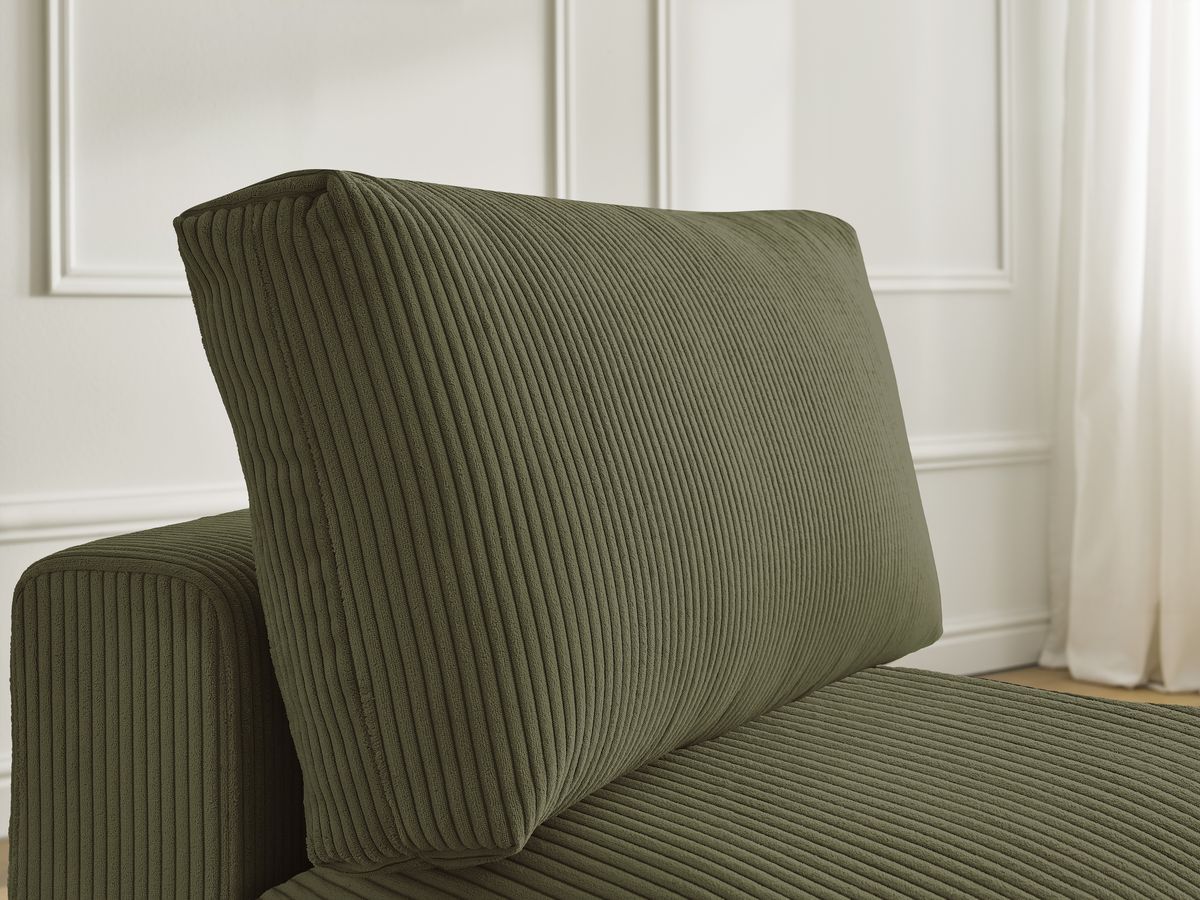 Bobochic Paris Sofamodul 1-Sitzer Cordsamt Grün