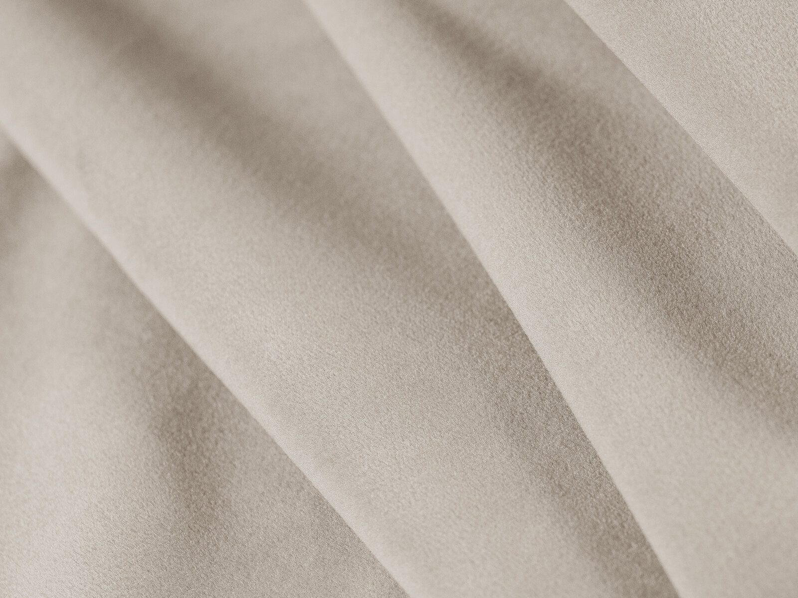 Micadoni Ecksofa Torino 4-Sitzer Links Samt Ecru