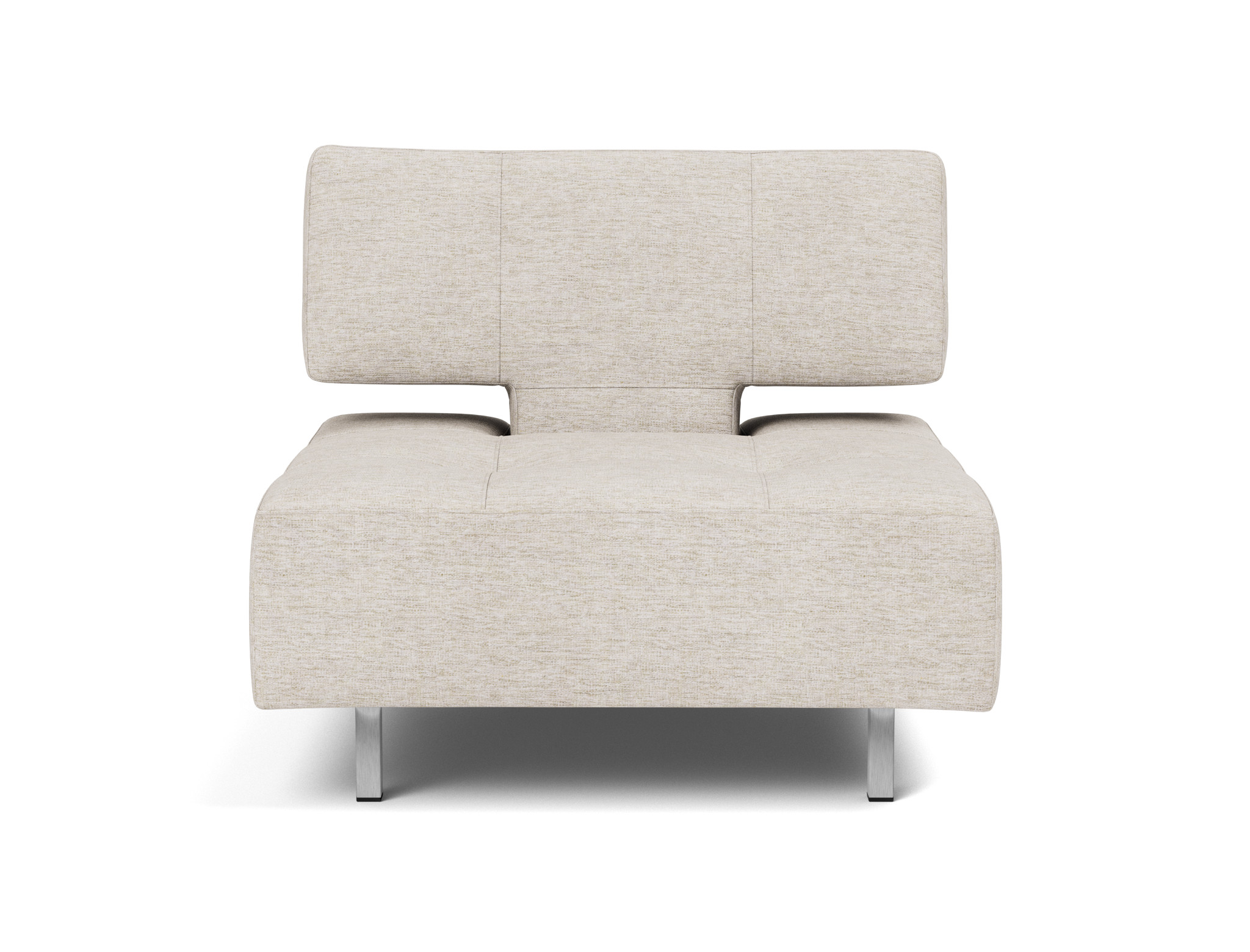 Sessel Long Horn D.E.L. Chenille Yuveno 470-Natural