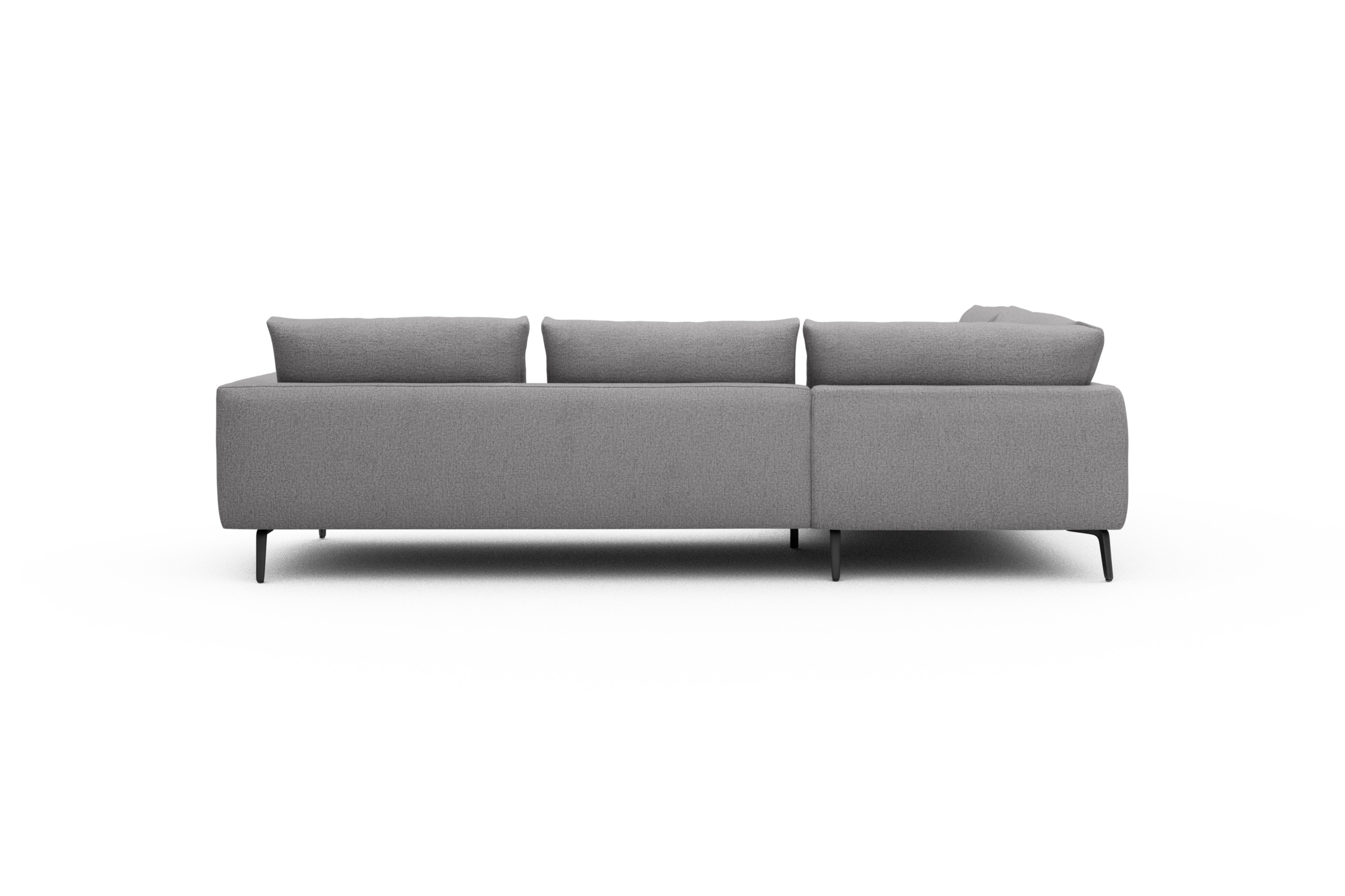 Ecksofa Karl Relax-Ecke links mit 2,5-Sitzer Sama-Grey