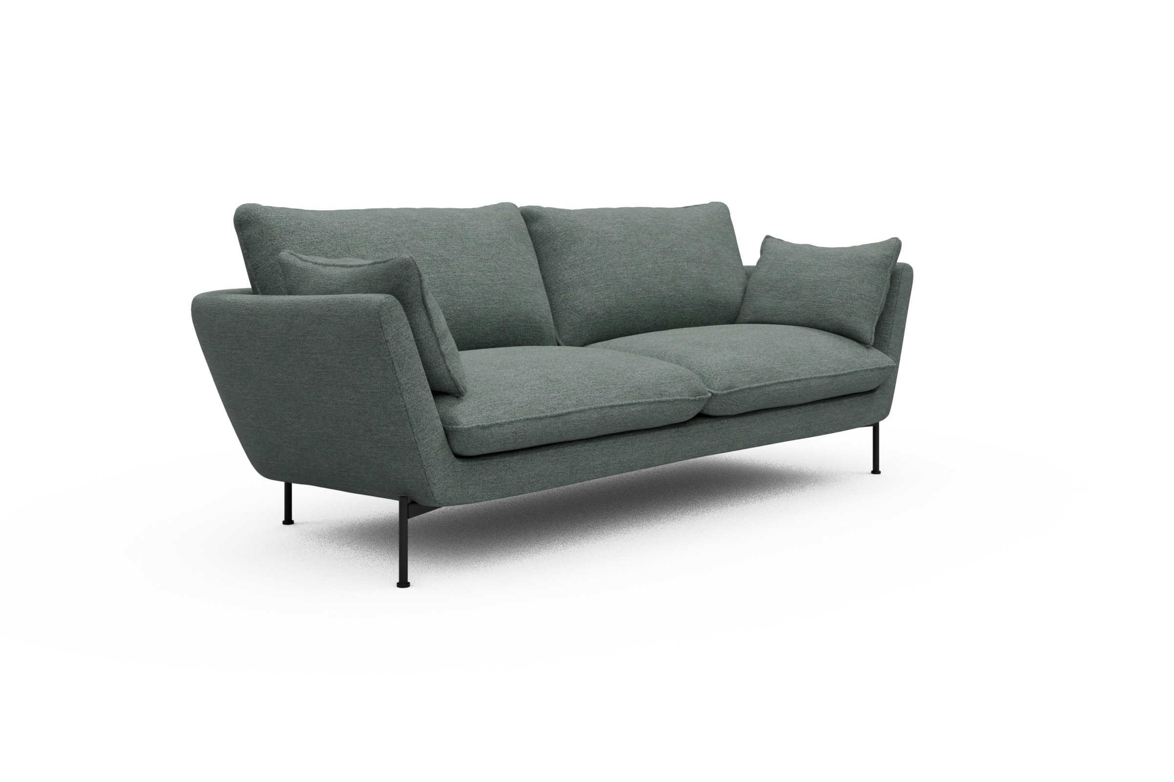 Sofa Anton 3-Sitzer Carreno-Ice-Blue