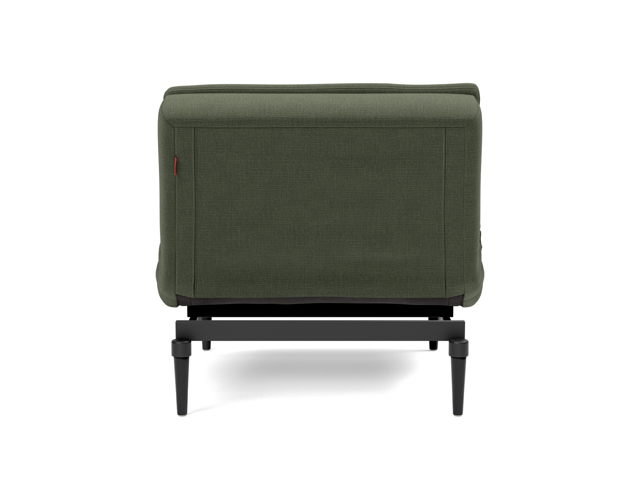 Sessel Dublexo Chenille Esina 413-Olive-Green Beine Styletto Eiche schwarz