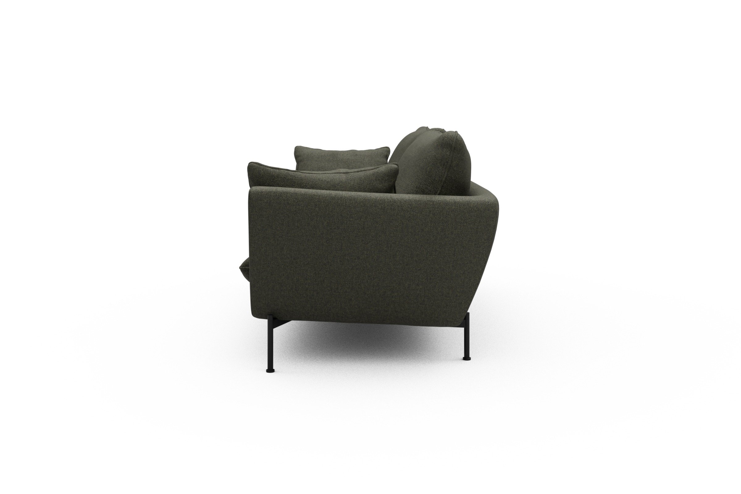 Sofa Anton 3-Sitzer Sama-Winter-Moss