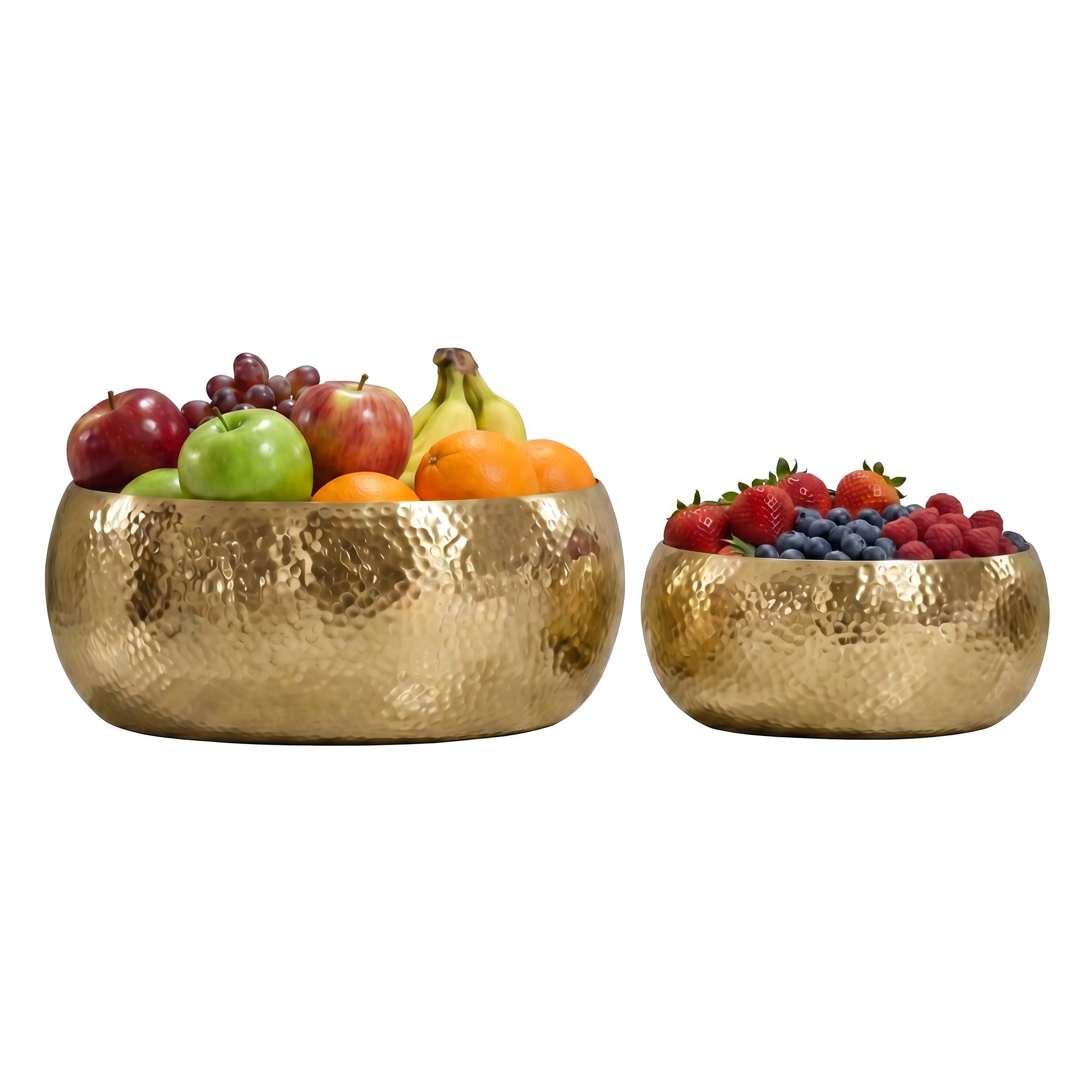 Dekoschale Svanvik Aluminium Gold Ø 40 cm