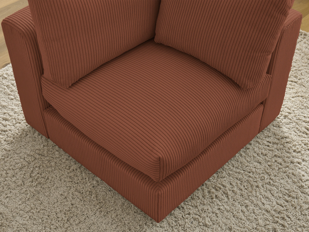 Bobochic Paris Eckmodul Cordsamt Orange