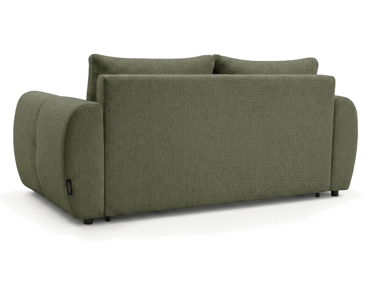 Bobochic Fuji Schlafsofa 3-Sitzer Stoff Grün