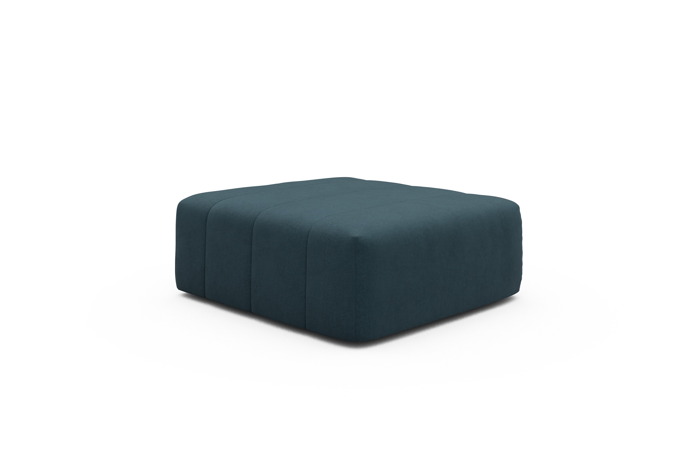 Sitzhocker Hugo Ottomane Satya-Indigo