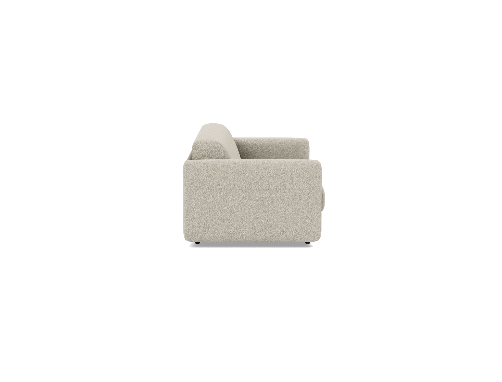 Schlafsofa Killian mit Memory-Matratze 140 Boucle Skandi 539-Beige